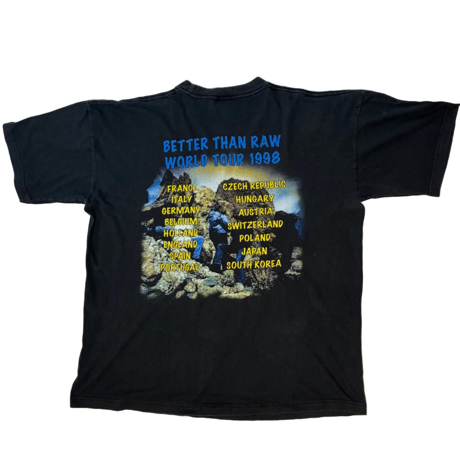 Other Vintage Helloween 1998 'Better Than Raw Tour' T-Shirt Size US XL / EU 56 / 4 - 2 Thumbnail