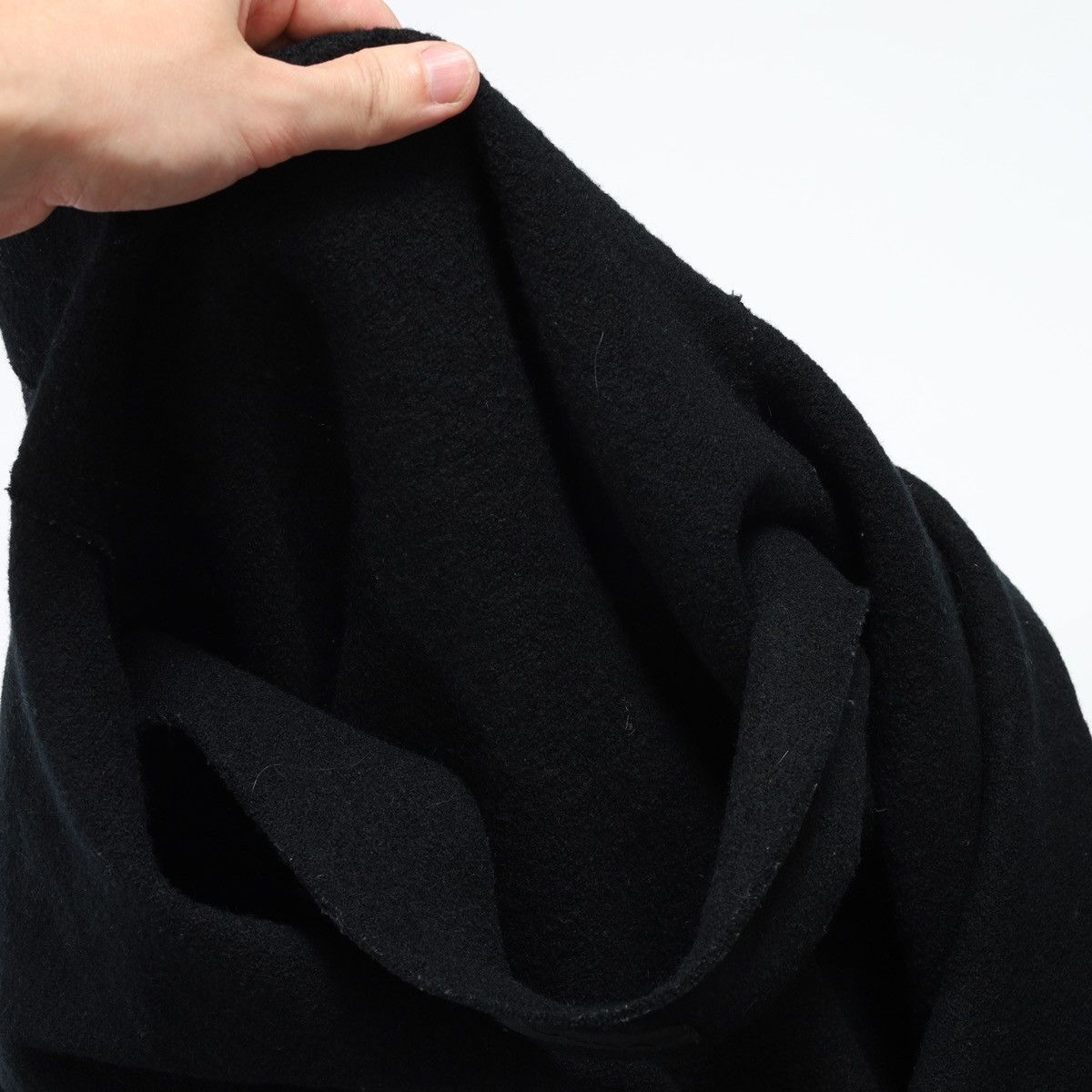 OSKA Oska Oversized Boiled Wool Coat Cape Black Size XL / US 12-14 / IT 48-50 - 15 Thumbnail