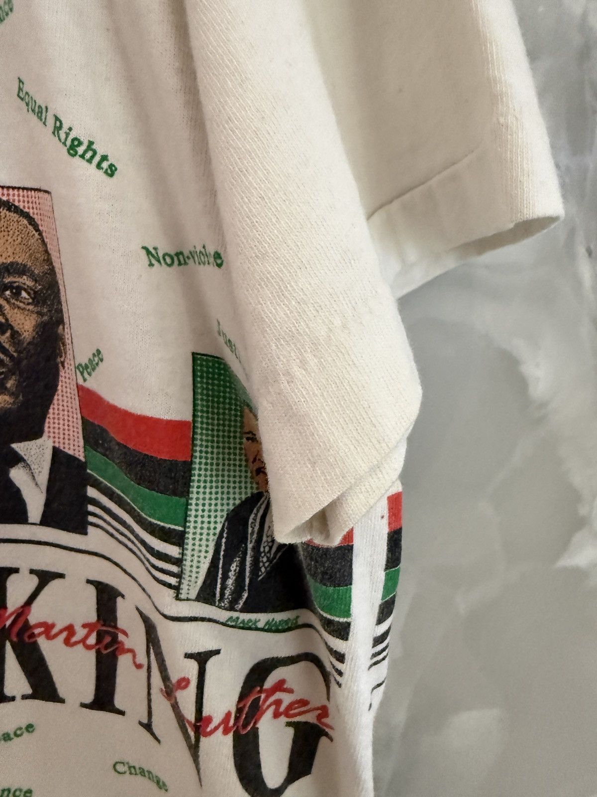 Rap Tees Vintage 90s Martin Luther King JR I Have A Dream Rap Tee Size US XL / EU 56 / 4 - 3 Thumbnail