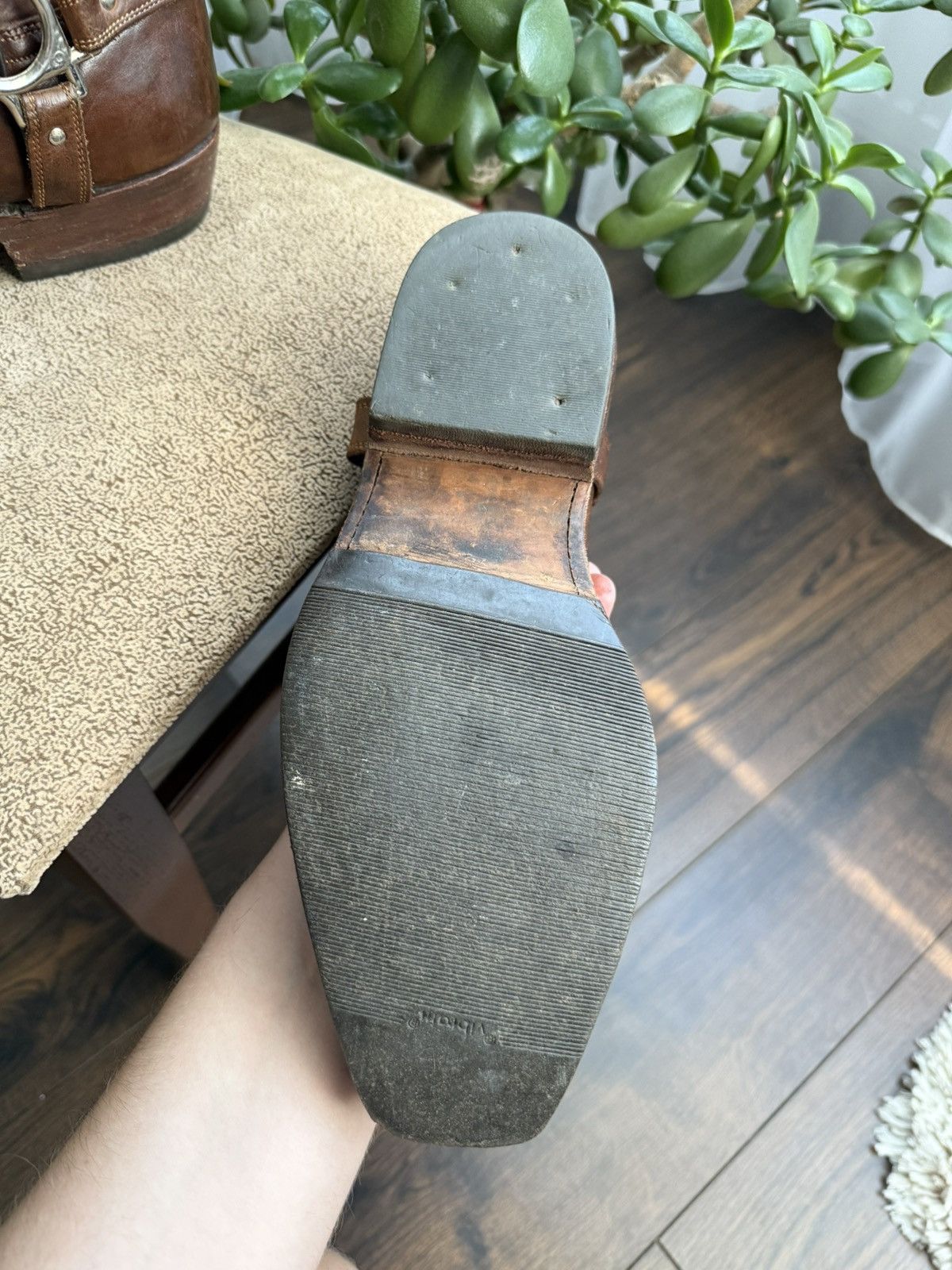Cowboy Equipment Vintage Rancho Western Cowboy Boots Biker Celine Vibe Size US 9 / EU 42 - 11 Thumbnail