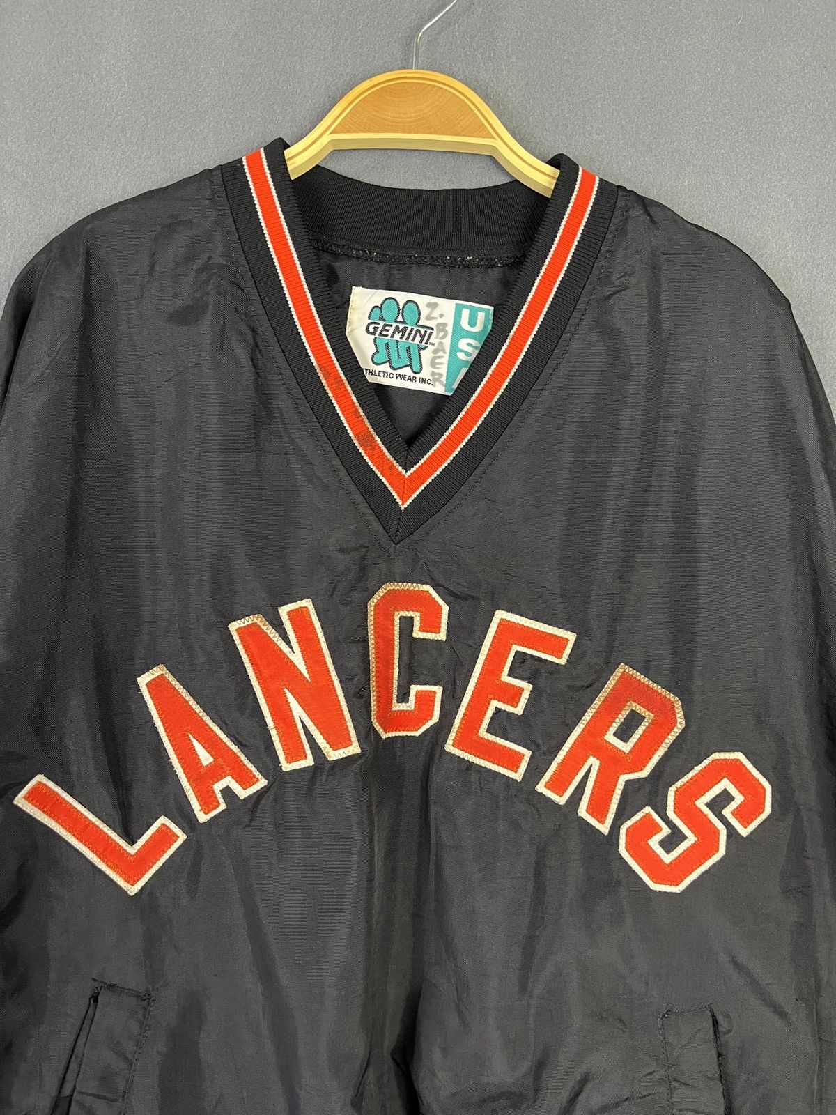 NHL × Vintage Vintage Lancers Gemini Sportswear Pullover Windbreaker Size US L / EU 52-54 / 3 - 3 Thumbnail