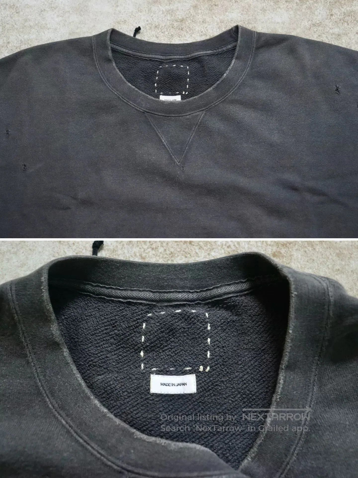 Visvim Visvim 21AW Jumbo Sweat 3/4 Crash. Size US S / EU 44-46 / 1 - 4 Thumbnail