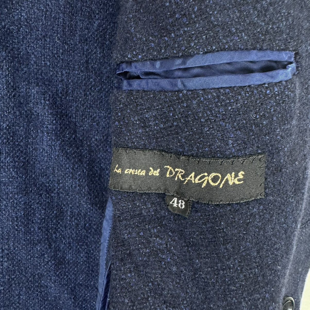 Loro Piana ⚡️LORO PIANA X DRAGONE DOUBLE BREASTED BUTTON BLAZER COAT Size M / US 6-8 / IT 42-44 - 9 Thumbnail