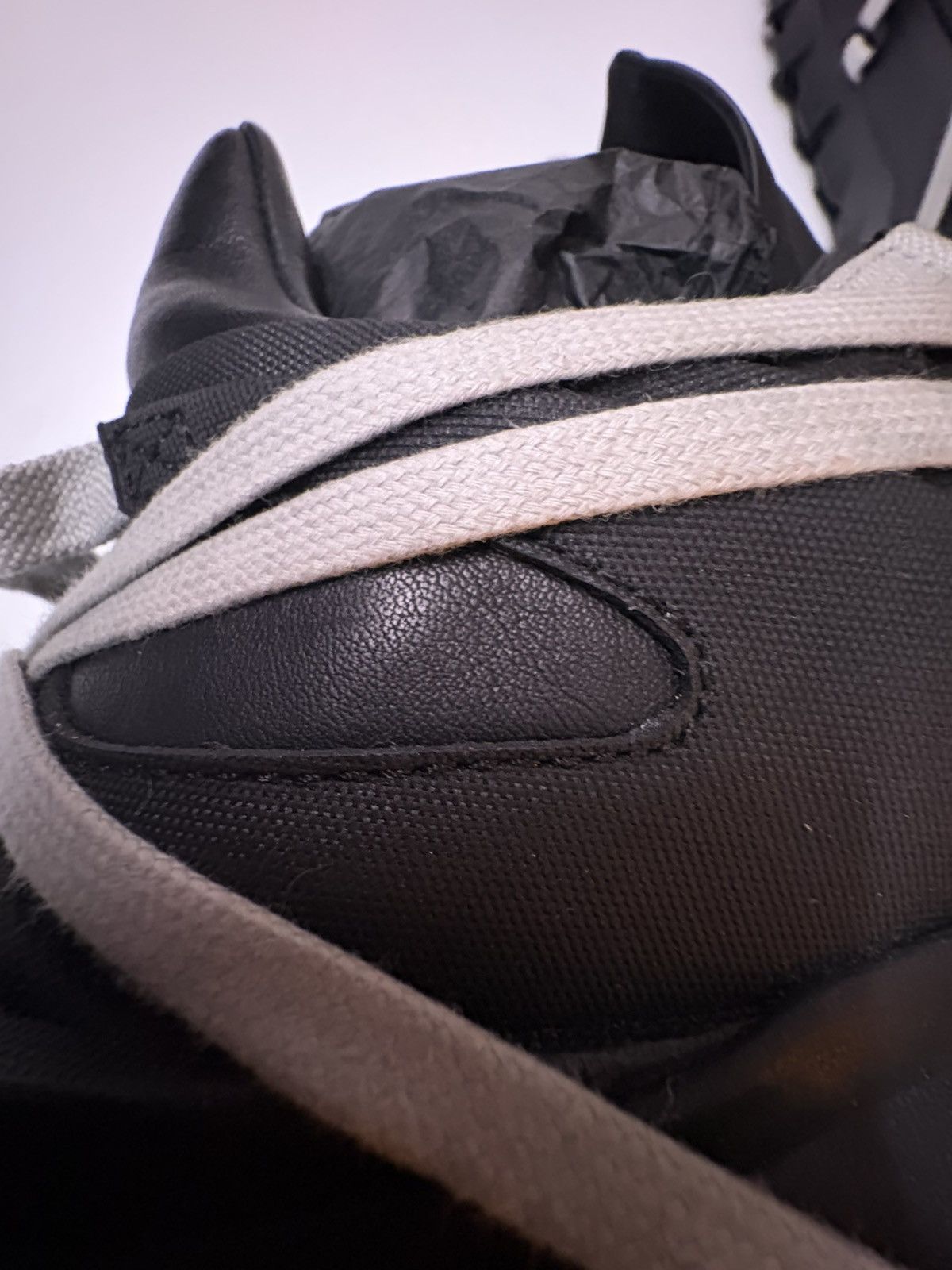 Moncler × Rick Owens Moncler × Rick Owens Trailgrip Megalace – Black Size US 13 / EU 46 - 11 Thumbnail