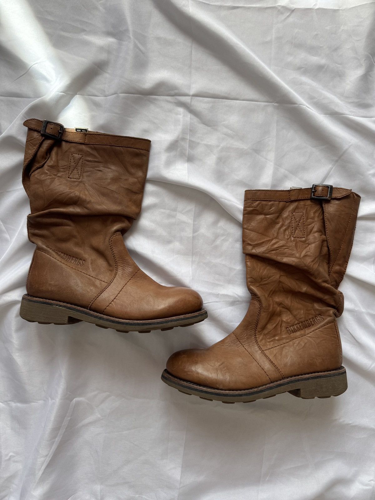 Dirk Bikkembergs Dirk Bikkembergs Vintage Brown Leather Ankle Boots Size US 8 / IT 38 - 1 Thumbnail