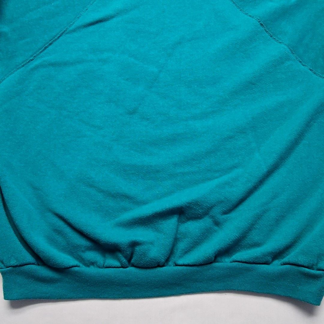Tultex Vintage Blank Tultex Sweatshirt Teal 90s X-Large XL Crewneck Size US XL / EU 56 / 4 - 4 Thumbnail