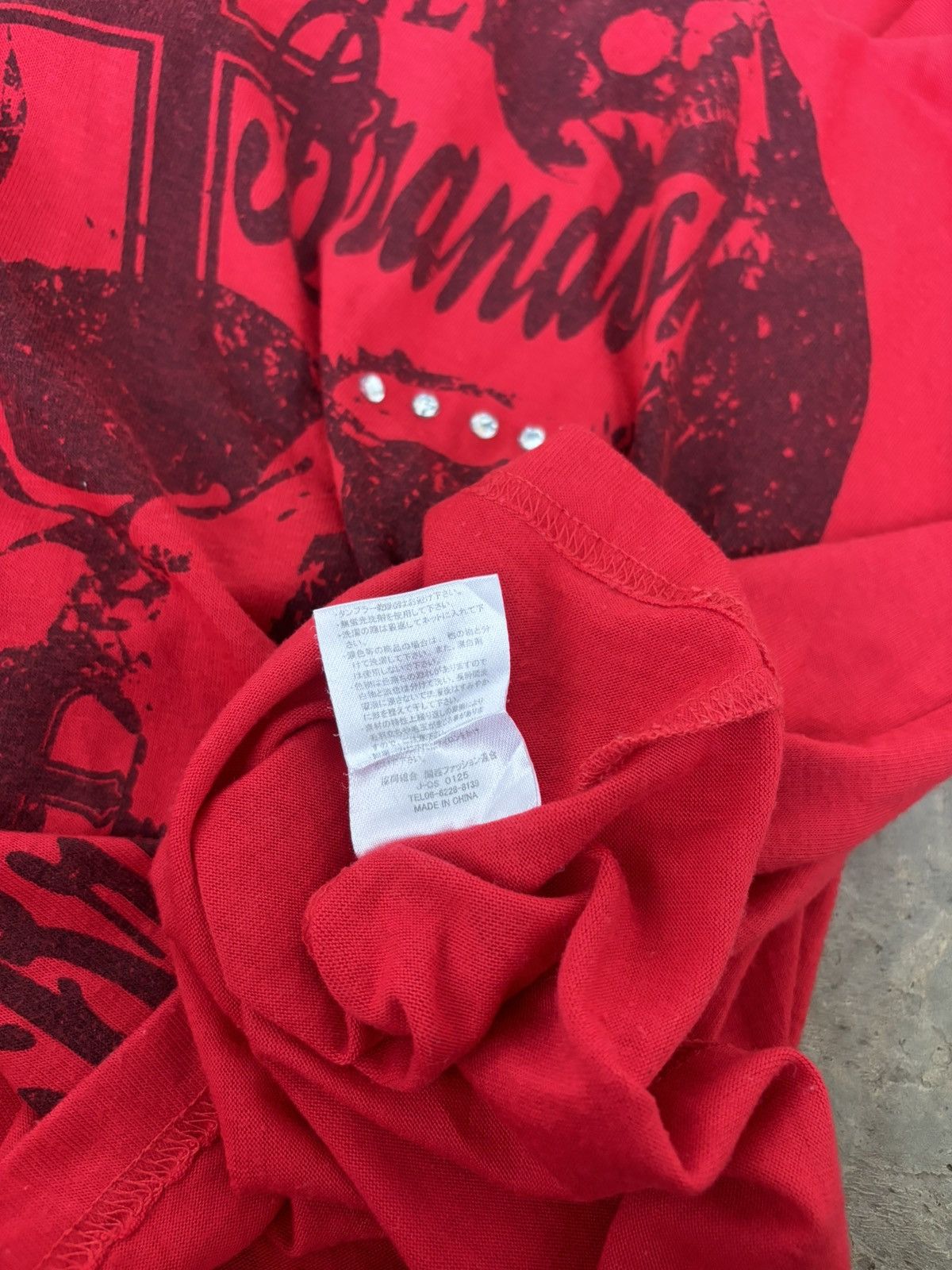 Hysteric Glamour × If Six Was Nine × Japanese Brand Y2k Poem Skull Ifsixwasnine Punk Style Longsleeve Size US L / EU 52-54 / 3 - 8 Thumbnail