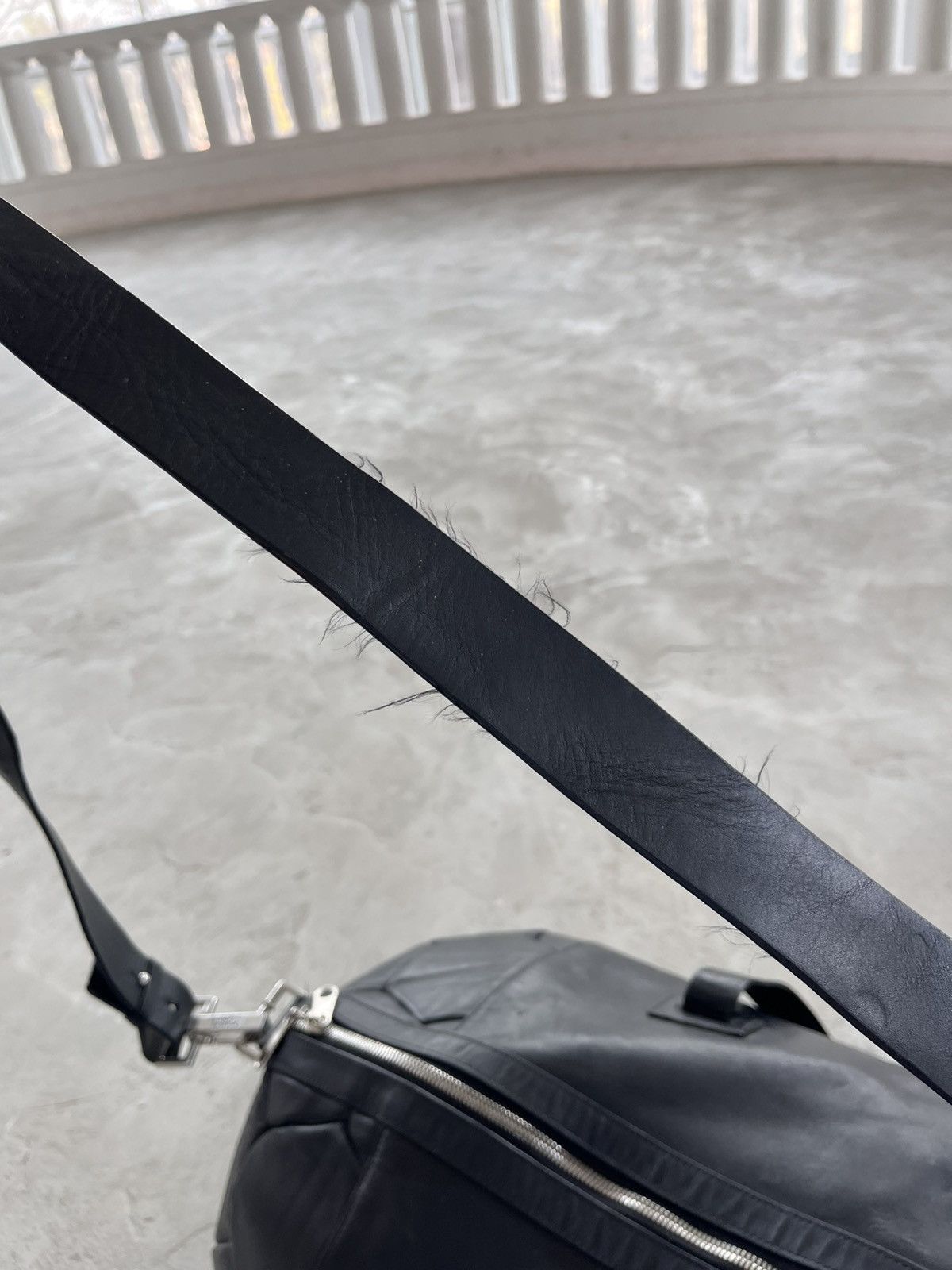 Dirk Bikkembergs Archive Dirk Bikkembergs FW 2007 Rare Leather Football Bag Size ONE SIZE - 24 Thumbnail