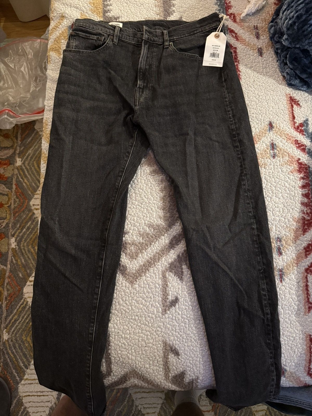 RE/DONE Re/Done - 60s Stretch Slim Jeans Size US 31 - 7 Thumbnail