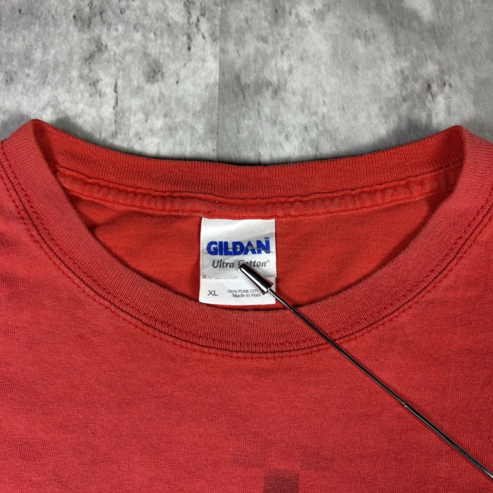Gildan VINTAGE Bristol Tennessee Racing T Shirt Red Short Sleeve Adult XL Cars Gildan Crew Neck Size US XL / EU 56 / 4 - 5 Thumbnail