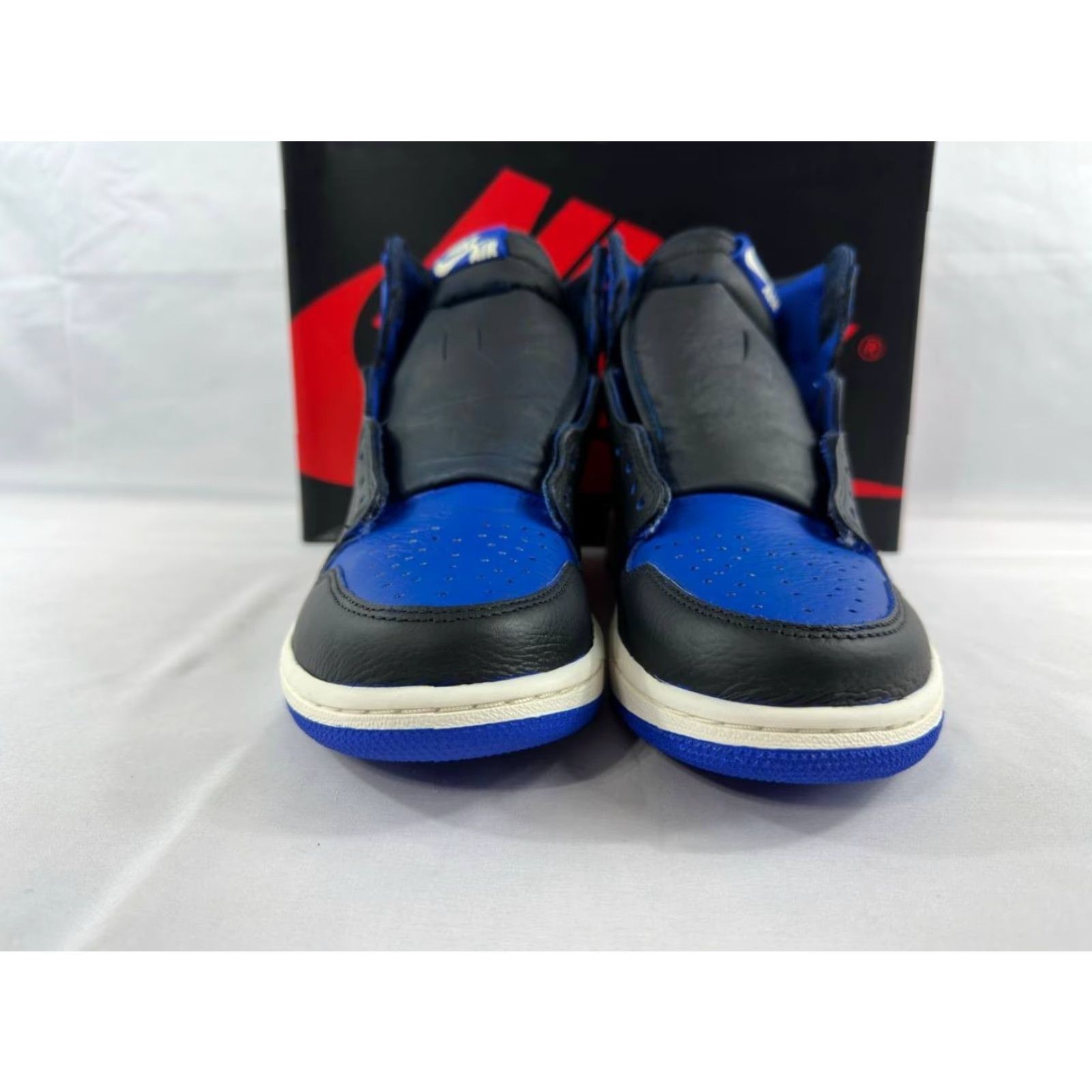 Jordan Brand Nike Air Jordan 1 Retro High Hyper Royal 555088-401 Sneakers Men Size 10 Blue Leather Custom Size US 10 / EU 43 - 2 Thumbnail