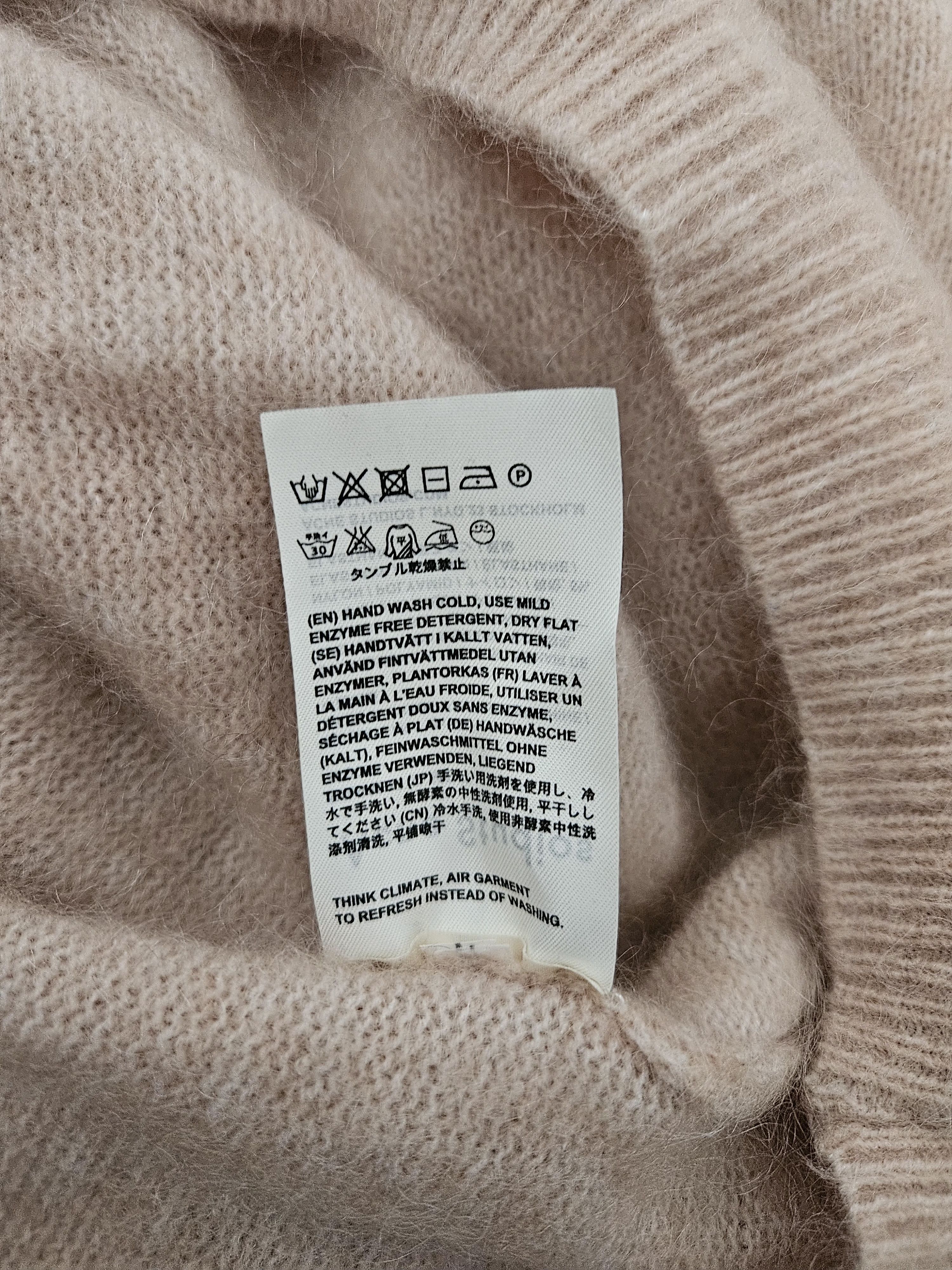 Acne Studios Acne Studios dramatic moh fuzzy mohair knit sweater Size US XS / EU 42 / 0 - 13 Thumbnail