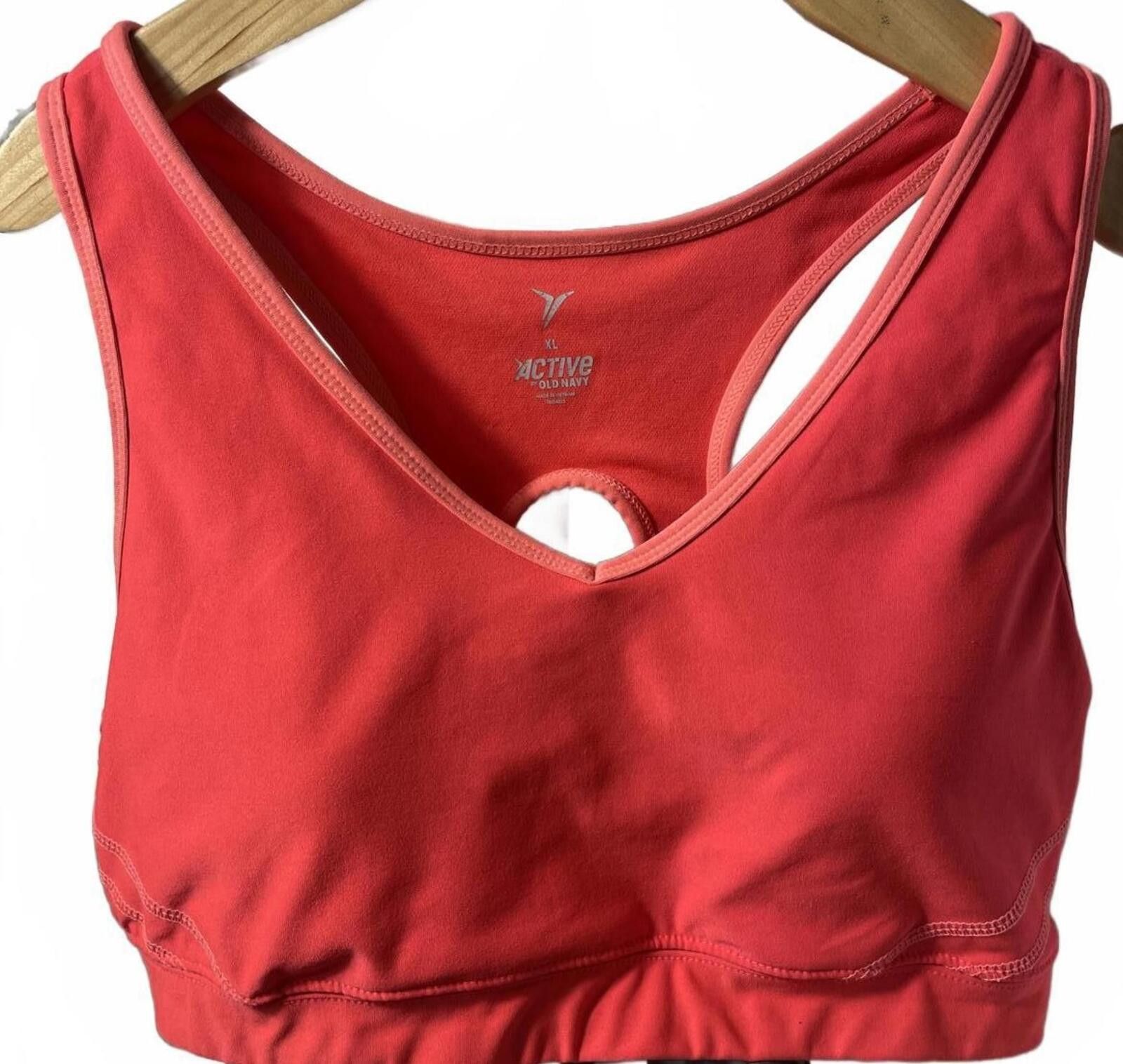 Old Navy Old Navy Sports Bra Women's XL Active Pink Athletic Gym Size ONE SIZE - 1 Thumbnail