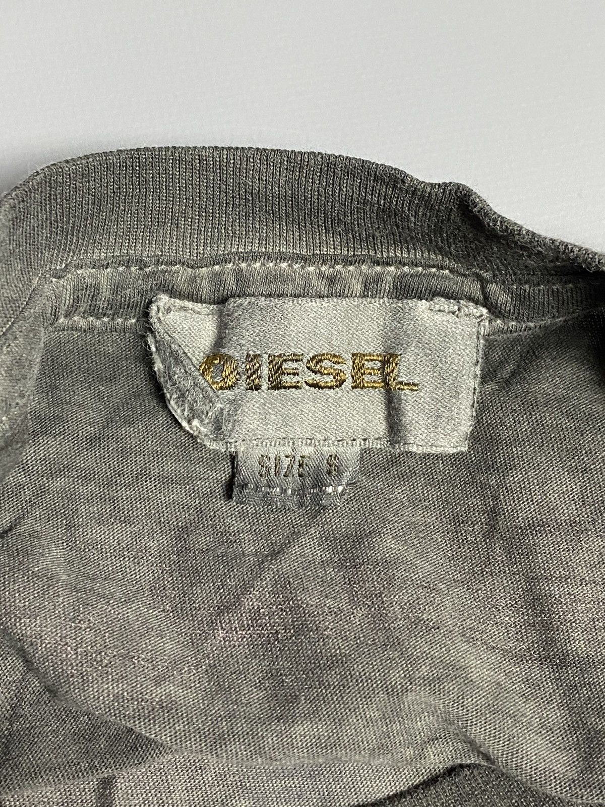 Diesel Diesel Women’s Graphic Stripe T-Shirt Size S Wash Pink Logo Size S / US 4 / IT 40 - 20 Thumbnail