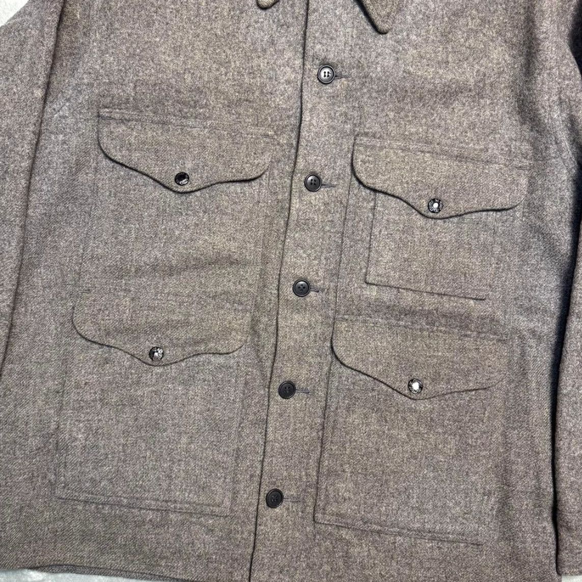 Filson VINTAGE FILSON Mackinaw Cruiser Wool Jacket 46 Gray Mens Jacket 46 Charcoal Wool Size US S / EU 44-46 / 1 - 3 Thumbnail