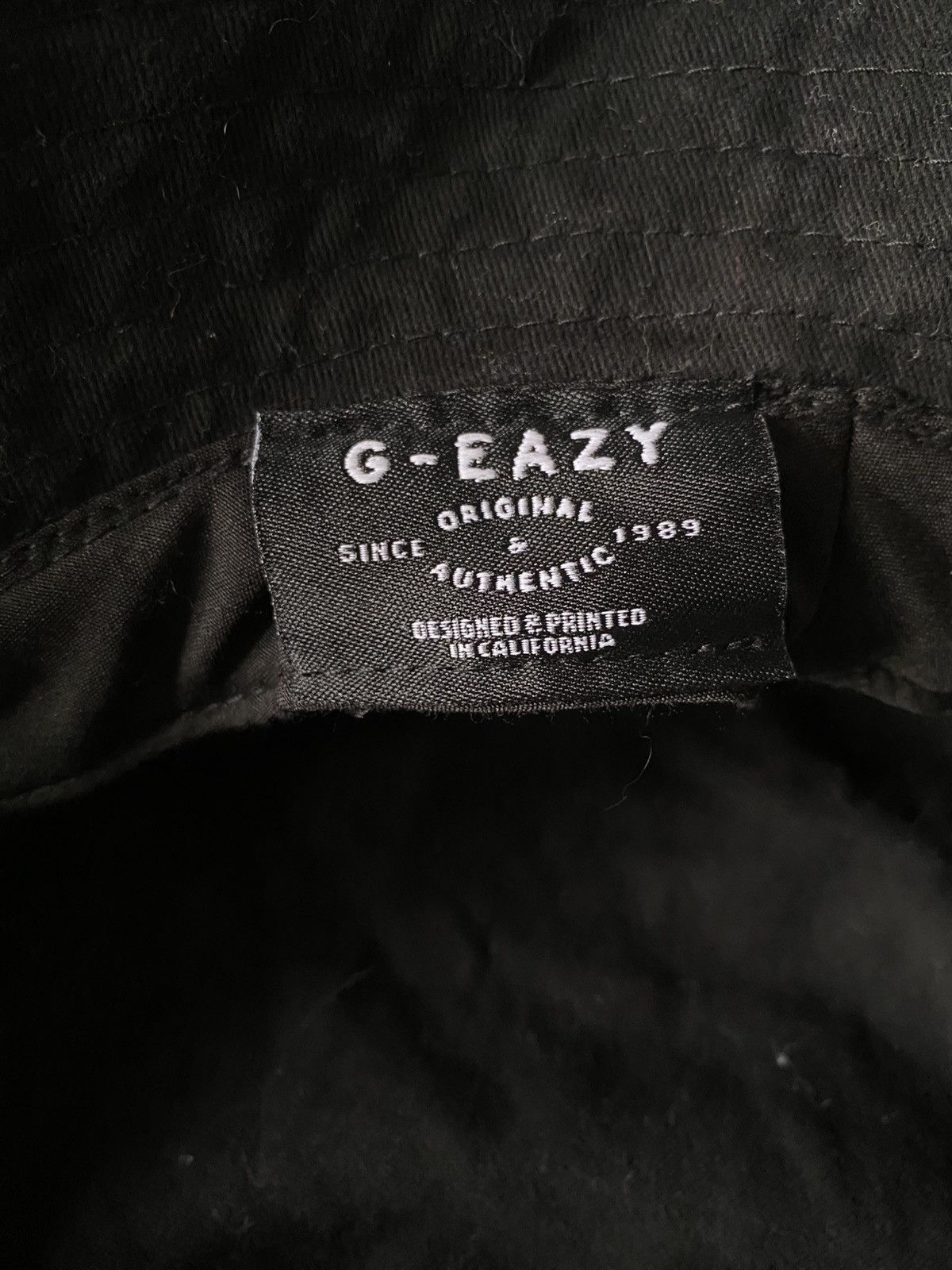 G-Eazy × Rap Tees G-EAZY LOGO BUCKET HAT Size US XL / EU 56 / 4 - 4 Thumbnail