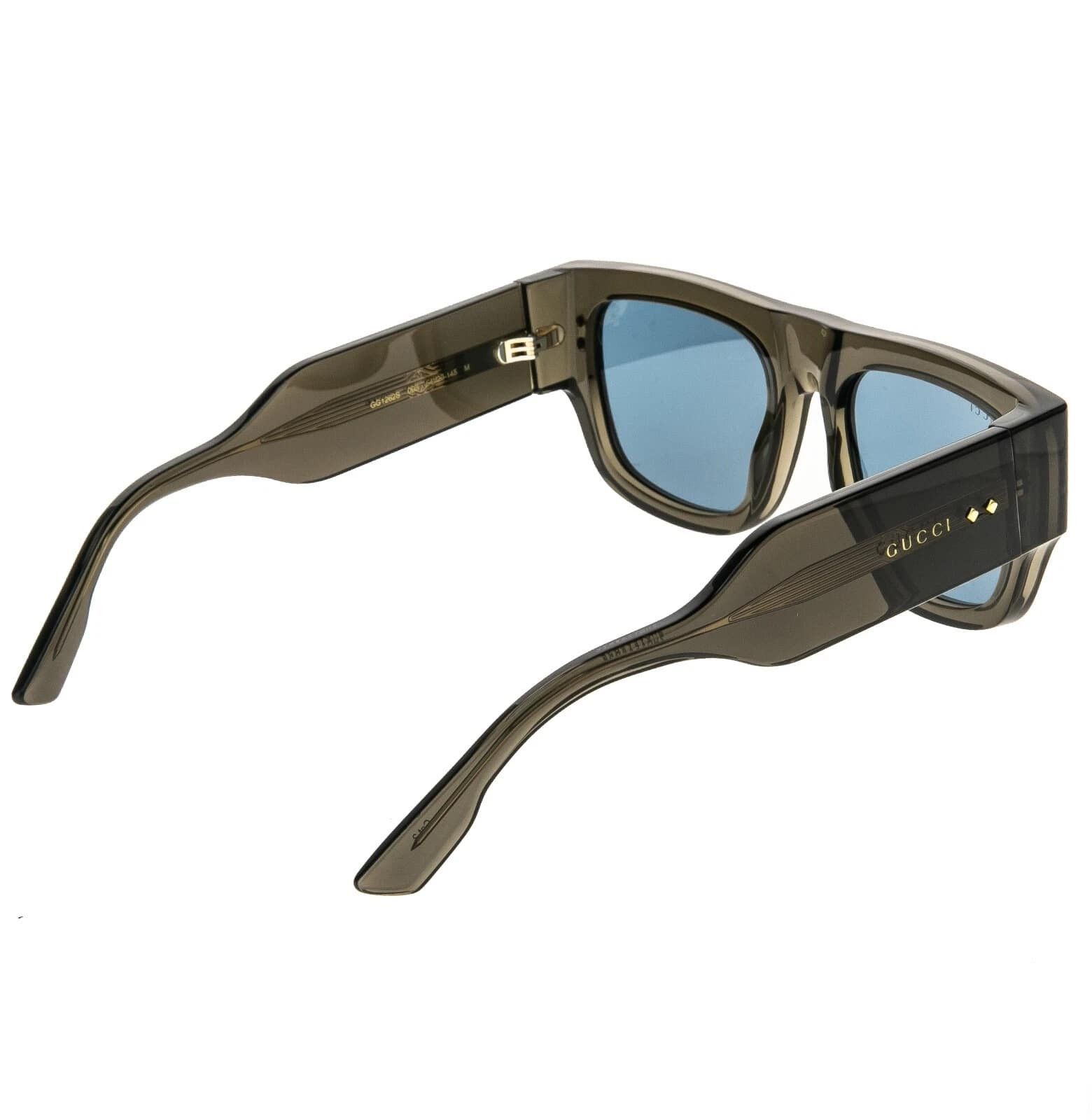 Gucci GUCCI GG1262 Crystal Gray Blue Diamond 1262 Unisex 003 Size ONE SIZE - 3 Thumbnail