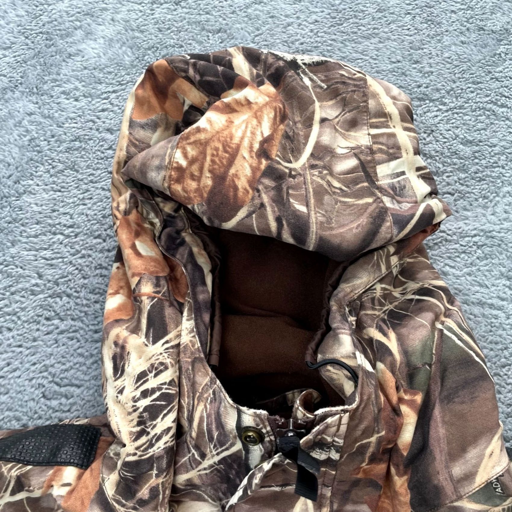 Vintage VINTAGE Cabela's Jacket Mens XL Brown Camo Real Tree Coat Insulated Hooded Full Zip Parka Brown Camouflage Regular Fit Men XL Jacket Size US XL / EU 56 / 4 - 6 Thumbnail
