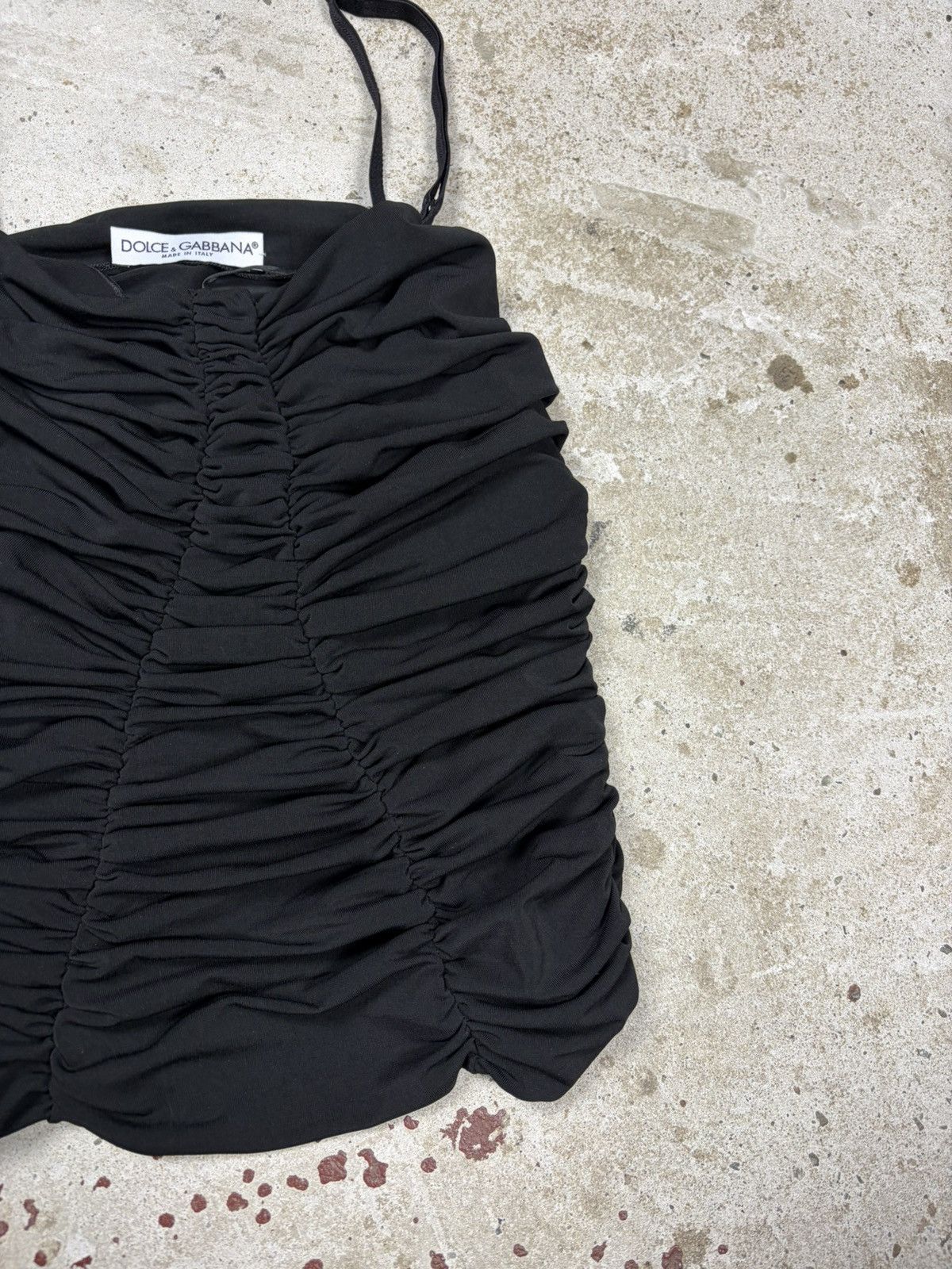 Dolce & Gabbana Dolce & Gabbana Ruched Halter Strapless Top Size M / US 6-8 / IT 42-44 - 4 Thumbnail