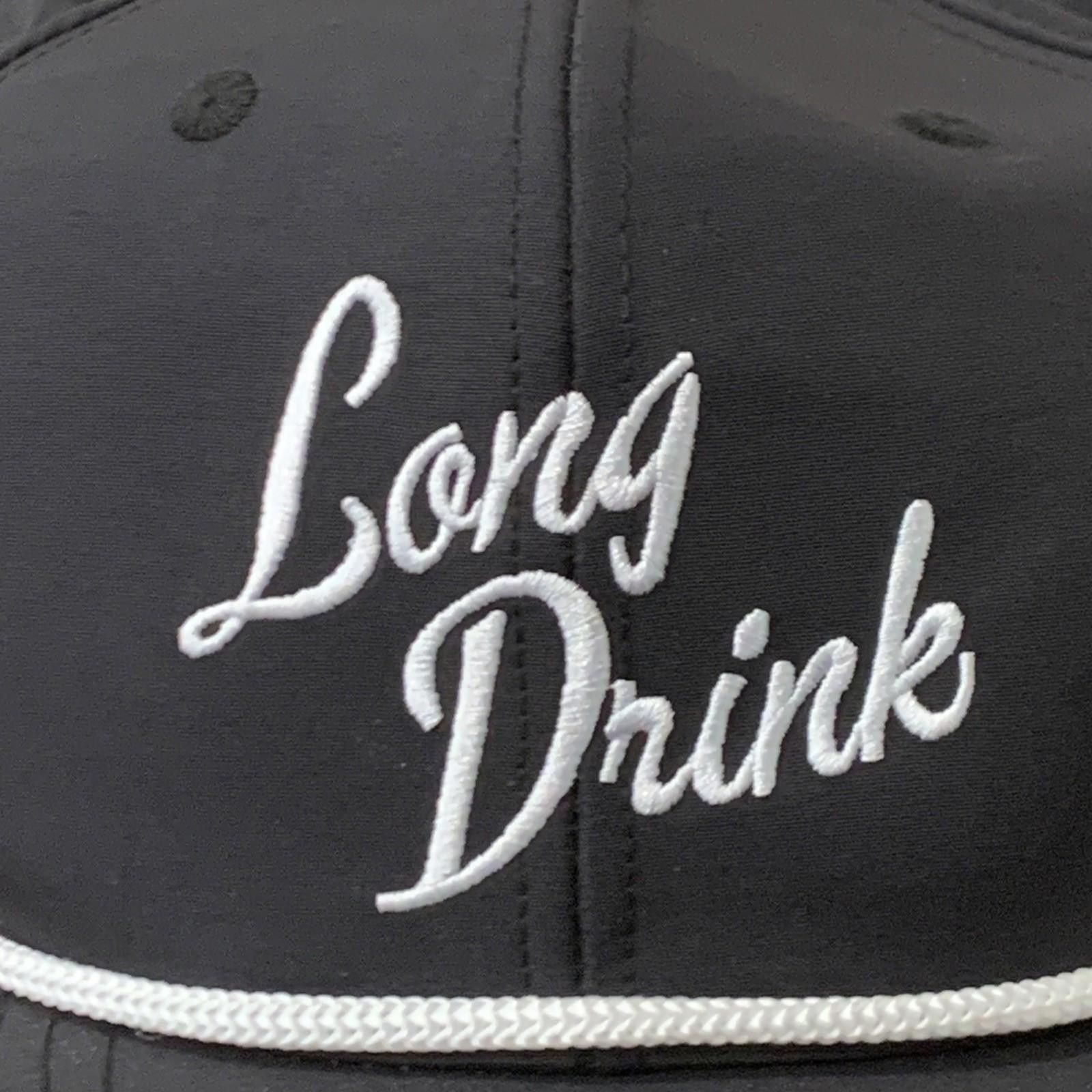 Imperial New Long Drink Logo Rope Hat Snapback Adjustable Cap NWOT Size ONE SIZE - 2 Thumbnail