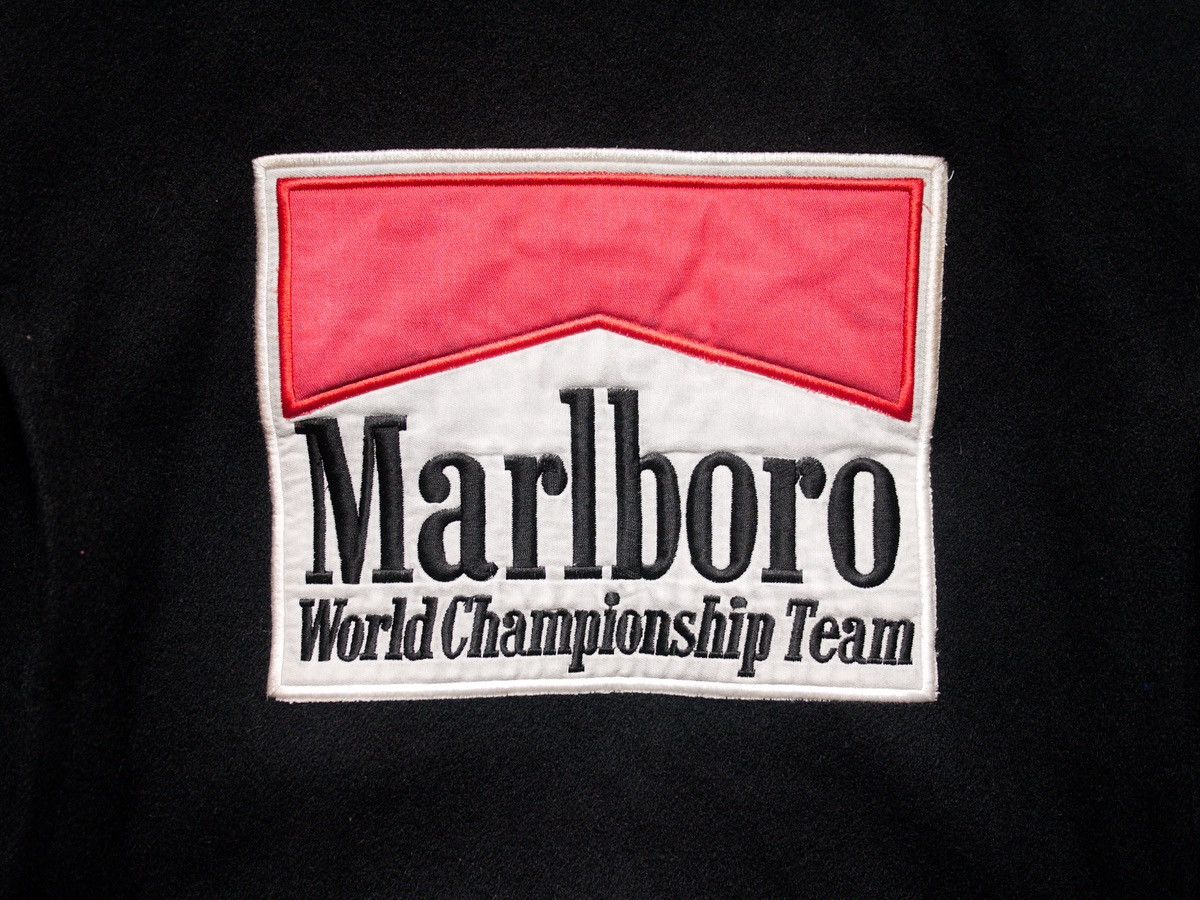 Marlboro × Vintage Marlboro World Champions Team Penske Varsity Jacket Size US XL / EU 56 / 4 - 8 Thumbnail