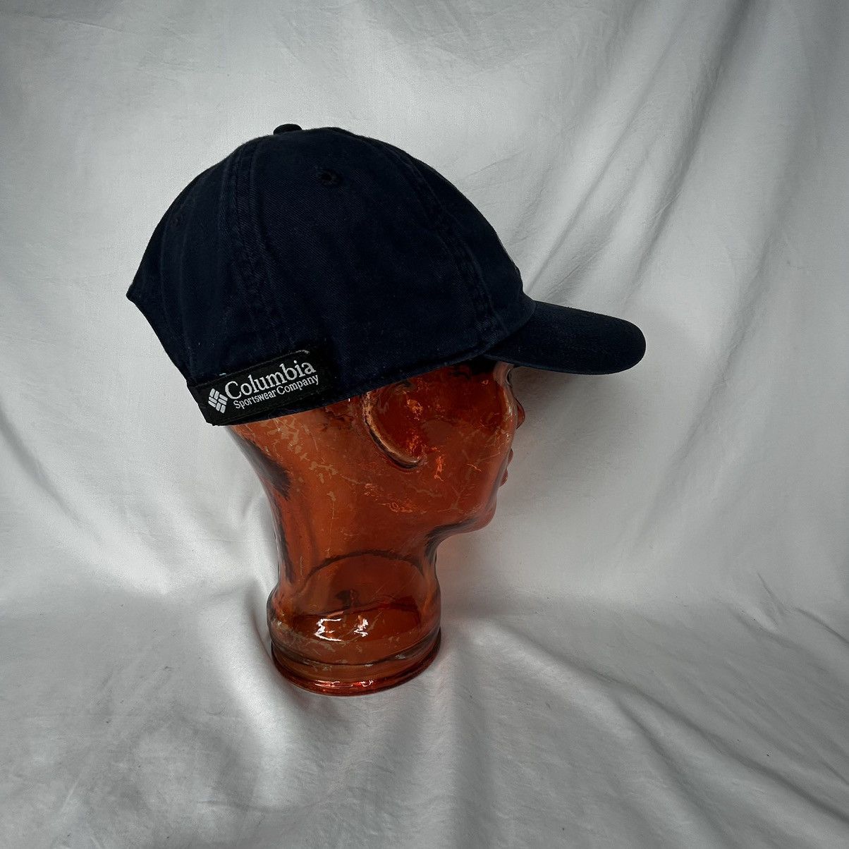 Columbia Columbia Vtg Y2K Navy Blue Embroidered Strapback Hat Size ONE SIZE - 2 Thumbnail