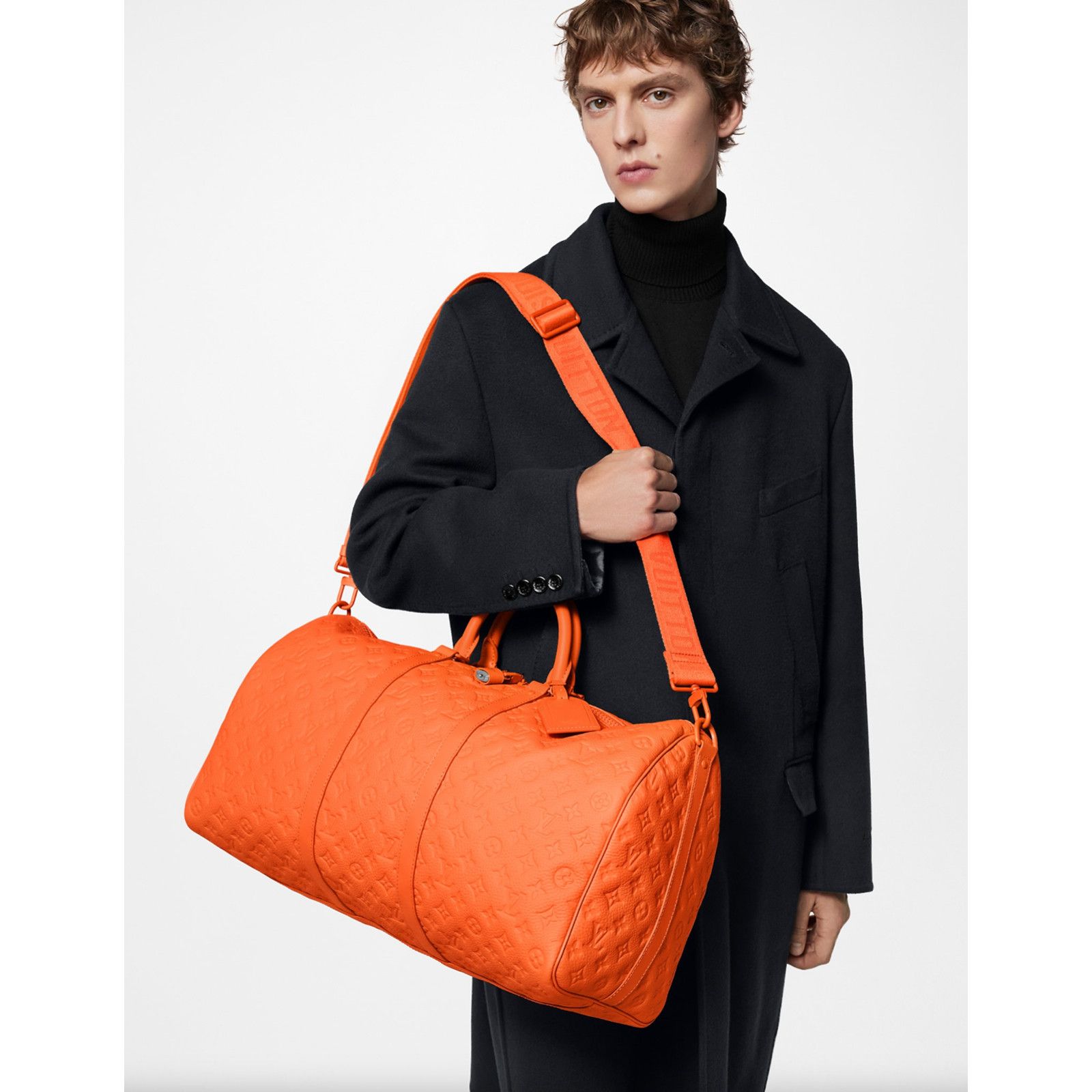 Louis Vuitton Louis Vuitton Keepall Bandouliere Leather Weekend Travel Bag Size ONE SIZE - 3 Thumbnail