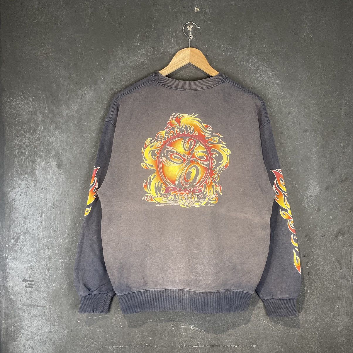 Other y2k Piko Sukajan Surf Sunfaded Boxy Crewneck Size US M / EU 48-50 / 2 - 1 Thumbnail