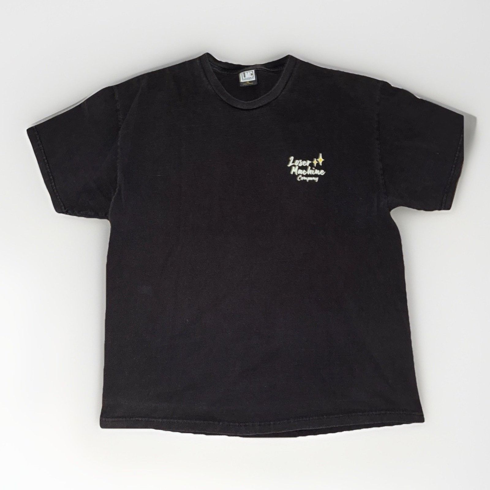 Loser Machine Company × Vintage Loser Machine Graphic T-Shirt Black XL 22x28 Size US XL / EU 56 / 4 - 3 Thumbnail