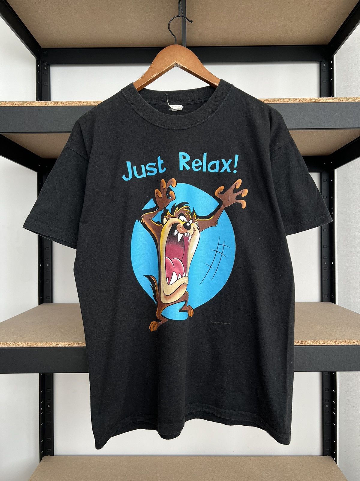Cartoon Network Vintage 2000 Taz Tazmanian Devil Looney Tunes Warner Bros Size US M / EU 48-50 / 2 - 2 Thumbnail