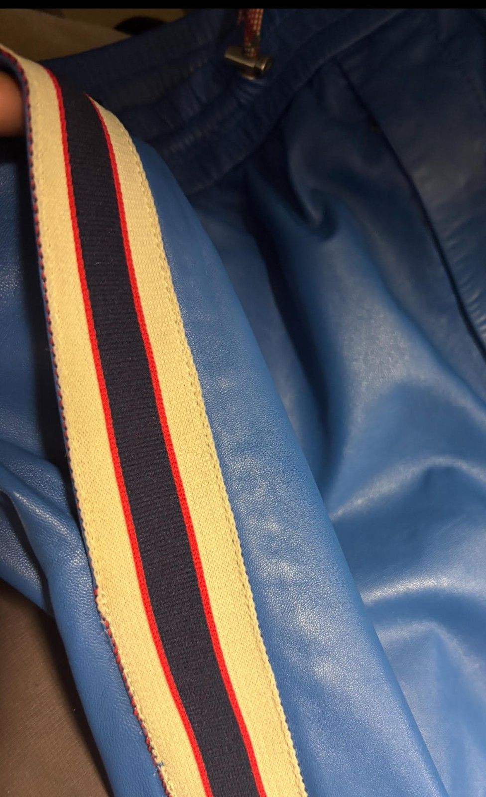 Gucci Gucci Men Leather Pants Casual Size IT48-M/L, S1484 Size US 32 / EU 48 - 9 Thumbnail