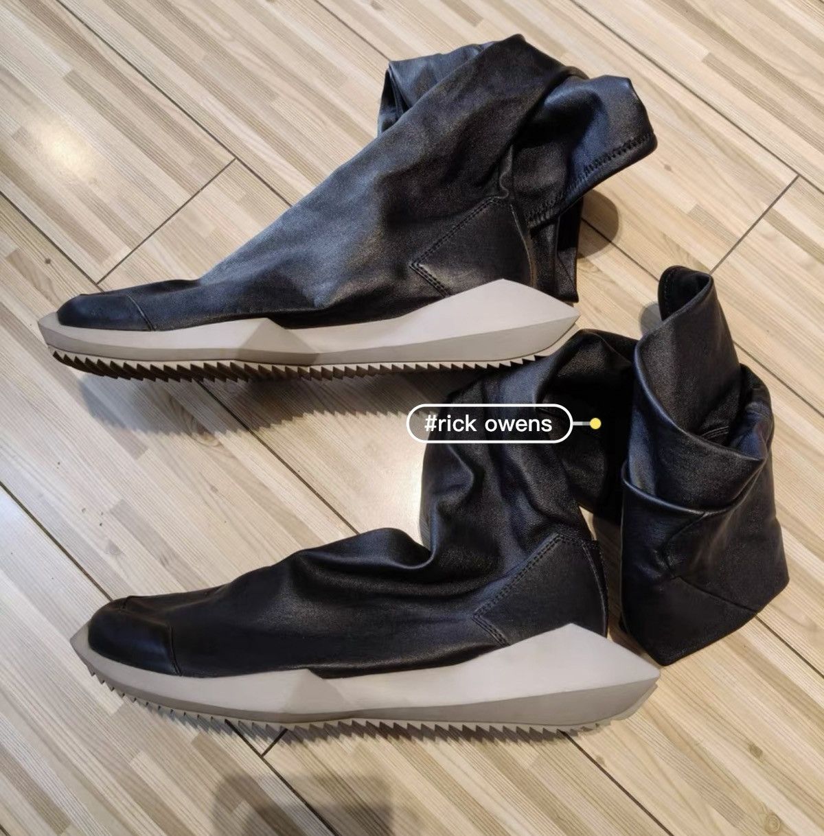 Rick Owens RO Rick Owens FW 2016 boots Size US 7 / EU 40 - 1 Thumbnail