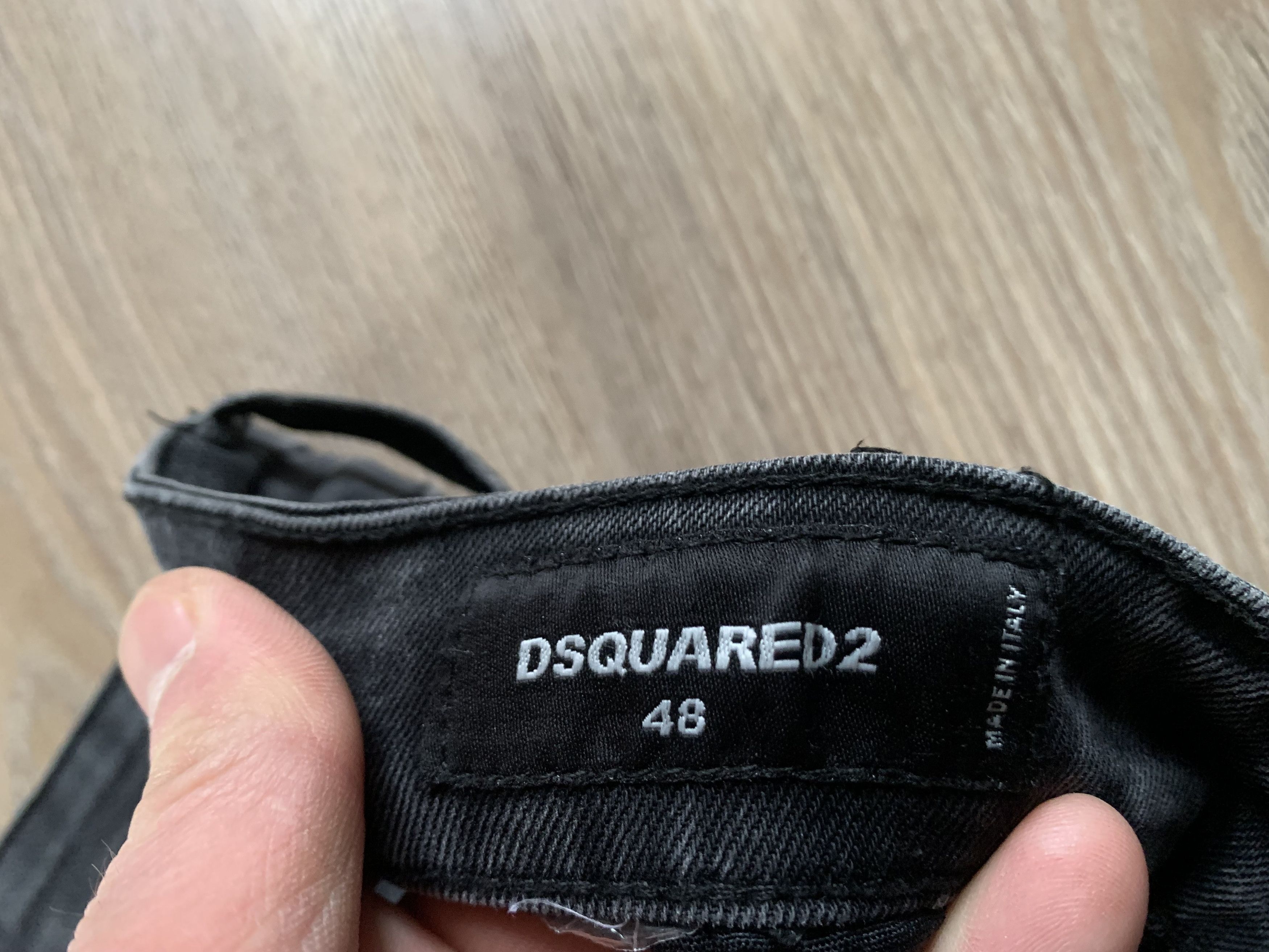 Dsquared2 Dsquared2 Denim Distressed Black Jeans Size US 32 / EU 48 - 10 Thumbnail