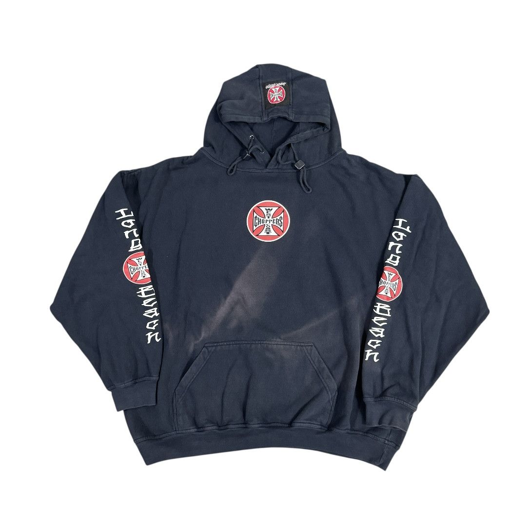 West Coast Choppers Vintage West Coast Choppers Hoodie Navy Size US XXL / EU 58 / 5 - 1 Thumbnail