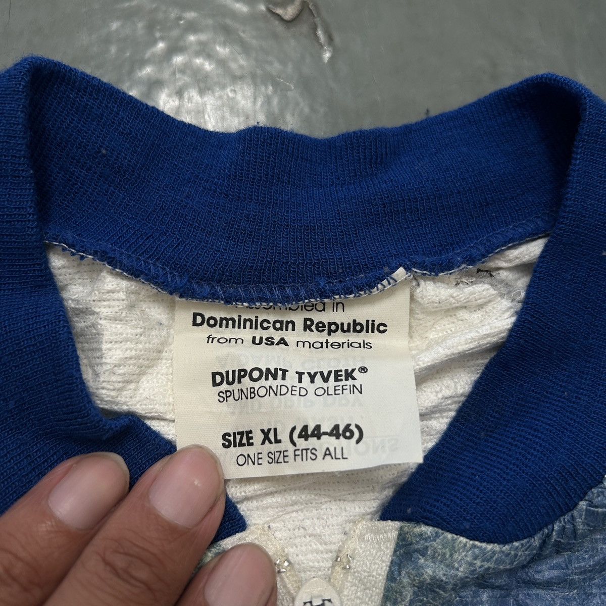 Vintage Vintage 80s/90s USA Olympics Tyvek Jacket Size US XL / EU 56 / 4 - 2 Thumbnail