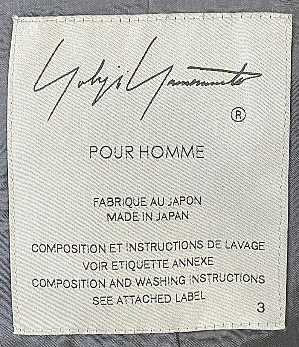 Yohji Yamamoto Yohji Yamamoto POUR HOMME 24AW HO-J47-006 coat Size US L / EU 52-54 / 3 - 3 Thumbnail