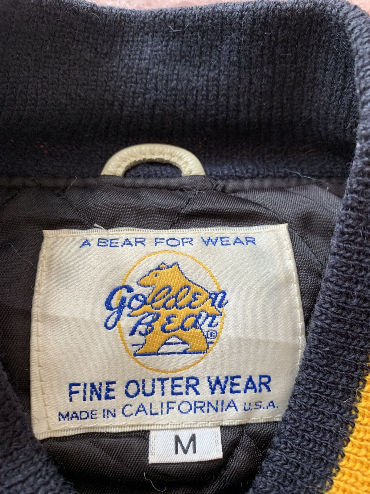 Golden Bear 🔥VTG GOLDEN BEAR WOOL/LEATHER LETTERMAN VARSITY Size US M / EU 48-50 / 2 - 8 Thumbnail