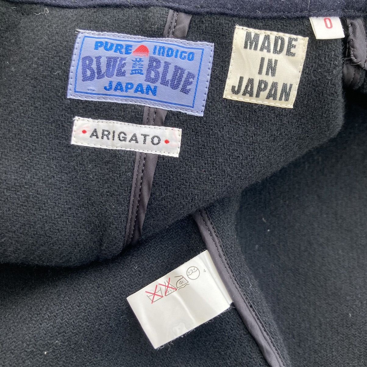 Blue Blue Japan × Indigo PURE INDIGO BLUE BLUE JAPAN WOOL JACKET Size US S / EU 44-46 / 1 - 9 Thumbnail