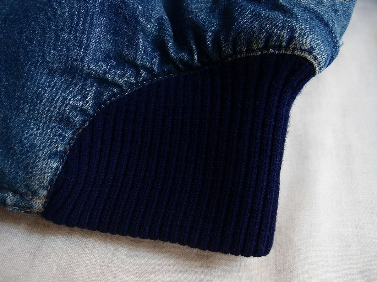 Byblos BYBLOS Denim Bomber Jacket 46 Made in Italy Size US S / EU 44-46 / 1 - 5 Thumbnail