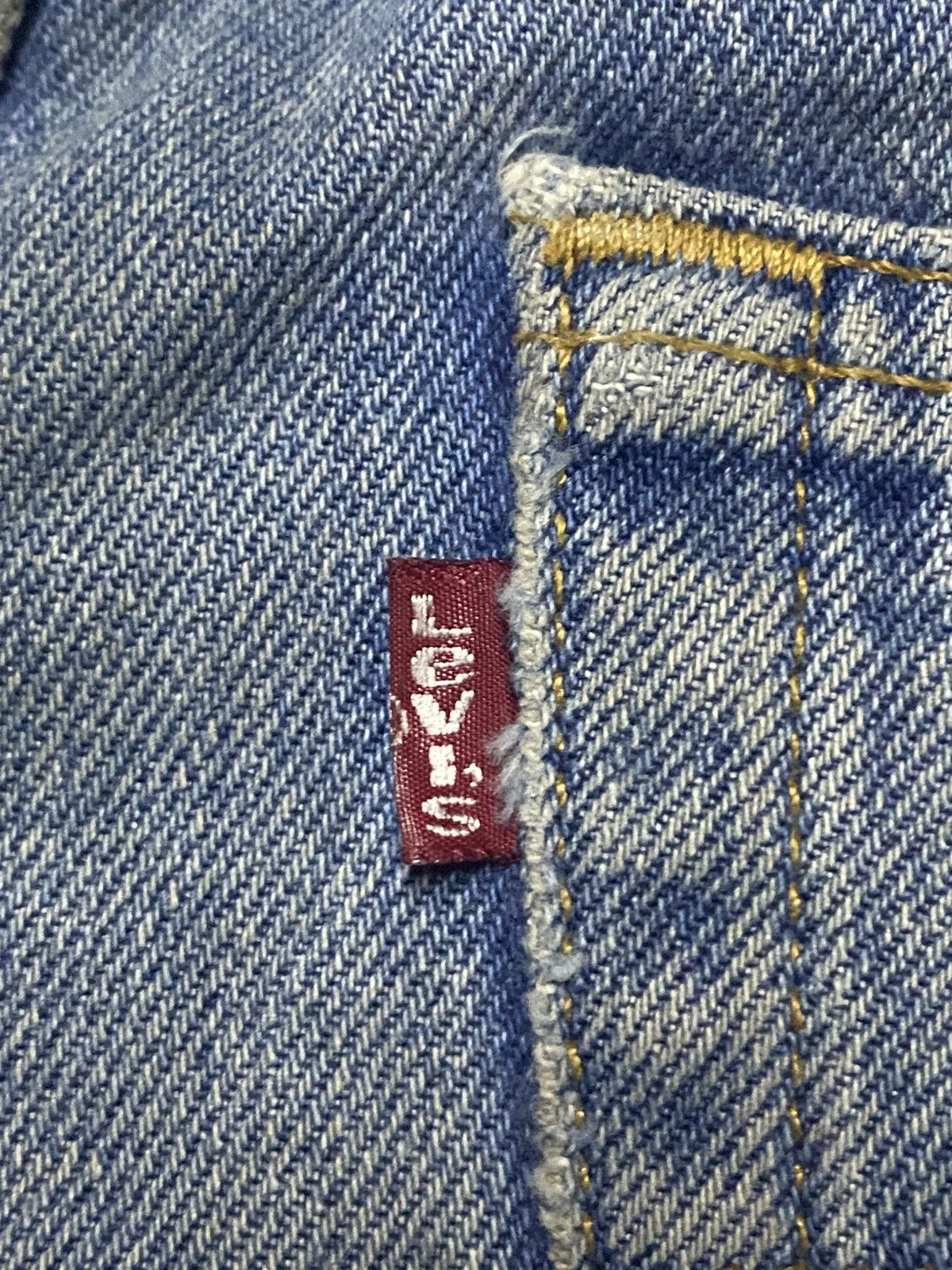 Levi's Levis 501 Y2k Faded Wash Bleach Distressed Jeans Size US 30 / EU 46 - 12 Thumbnail