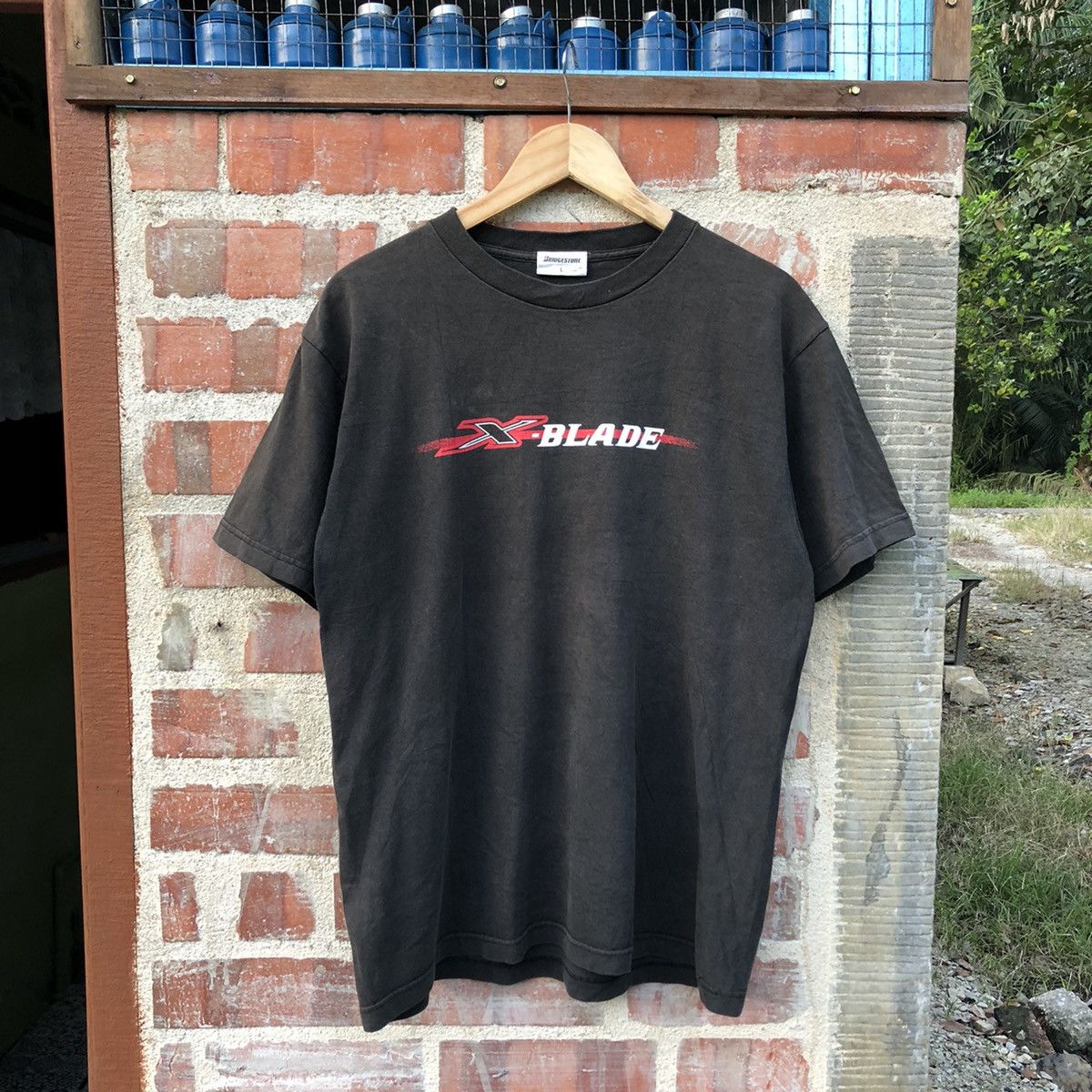 Vintage Vintage Bridgestone X Blade TRD Racing Tshirt Size US L / EU 52-54 / 3 - 2 Thumbnail