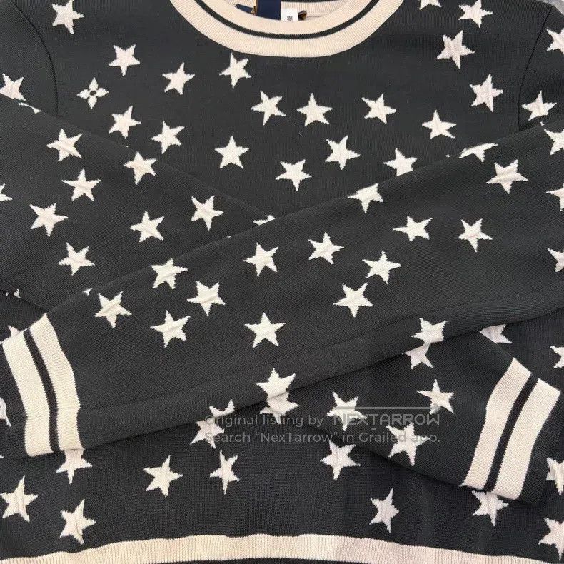 Louis Vuitton Louis Vuitton Star Series Star Full Print Knitwear sweater Size S / US 4 / IT 40 - 6 Thumbnail