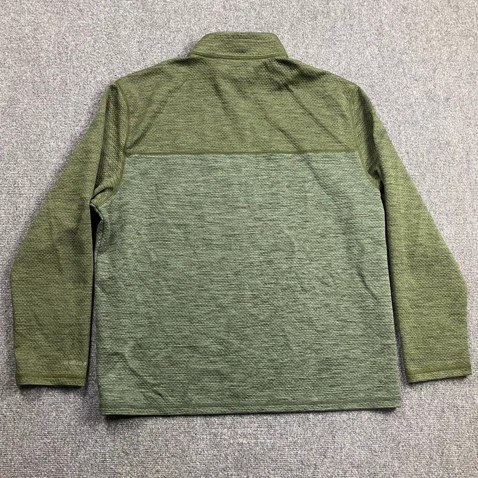 G.H. Bass & Co. G.H. Bass & Co 1/4 Zip Pullover Men's Green Fleece Adults XL Size US XL / EU 56 / 4 - 3 Thumbnail