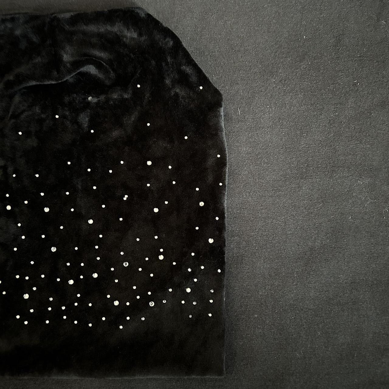 Vintage Y2K 2000s Style Super Soft Rhinestone Beanie Size ONE SIZE - 5 Thumbnail
