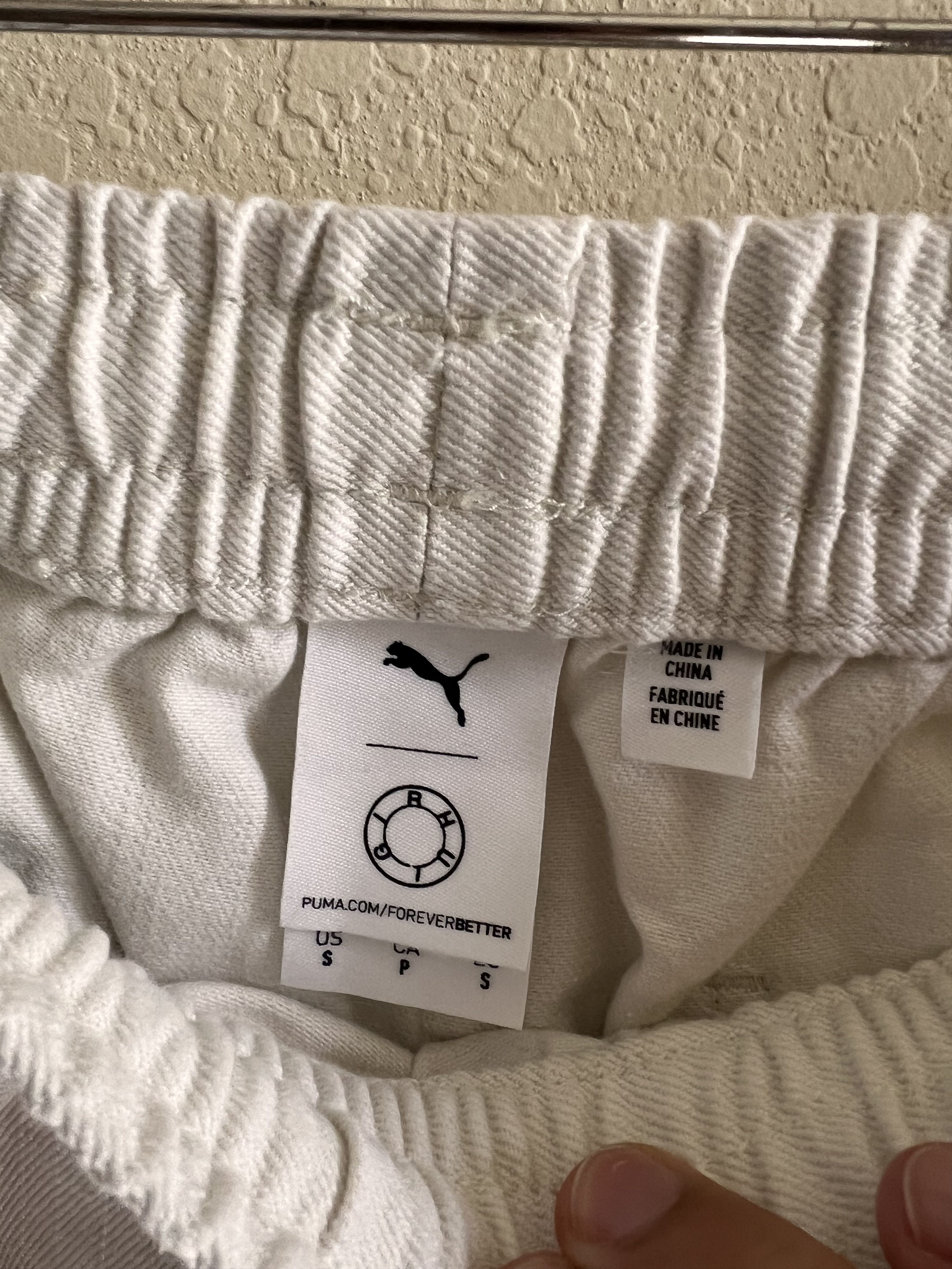 Puma [S] Puma x Rhude Rhuigi heavy cotton double knee pants white Size US 32 / EU 48 - 4 Thumbnail