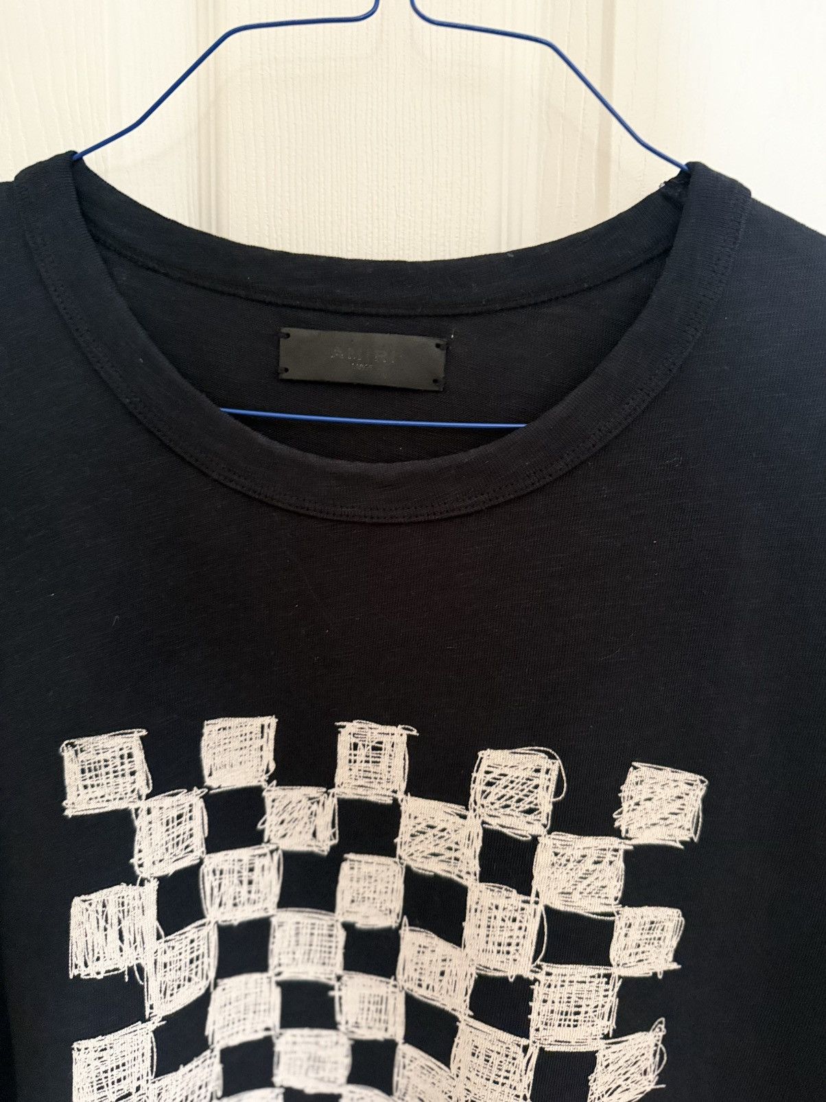 Amiri Checkered California Tee Size US L / EU 52-54 / 3 - 3 Thumbnail