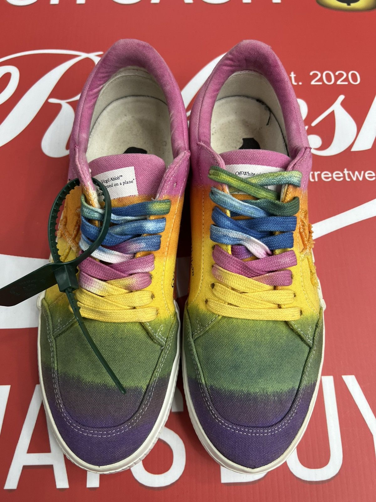 Off-White Off White Tye- Die Sneaker Size 43/10M Size US 10 / EU 43 - 4 Thumbnail
