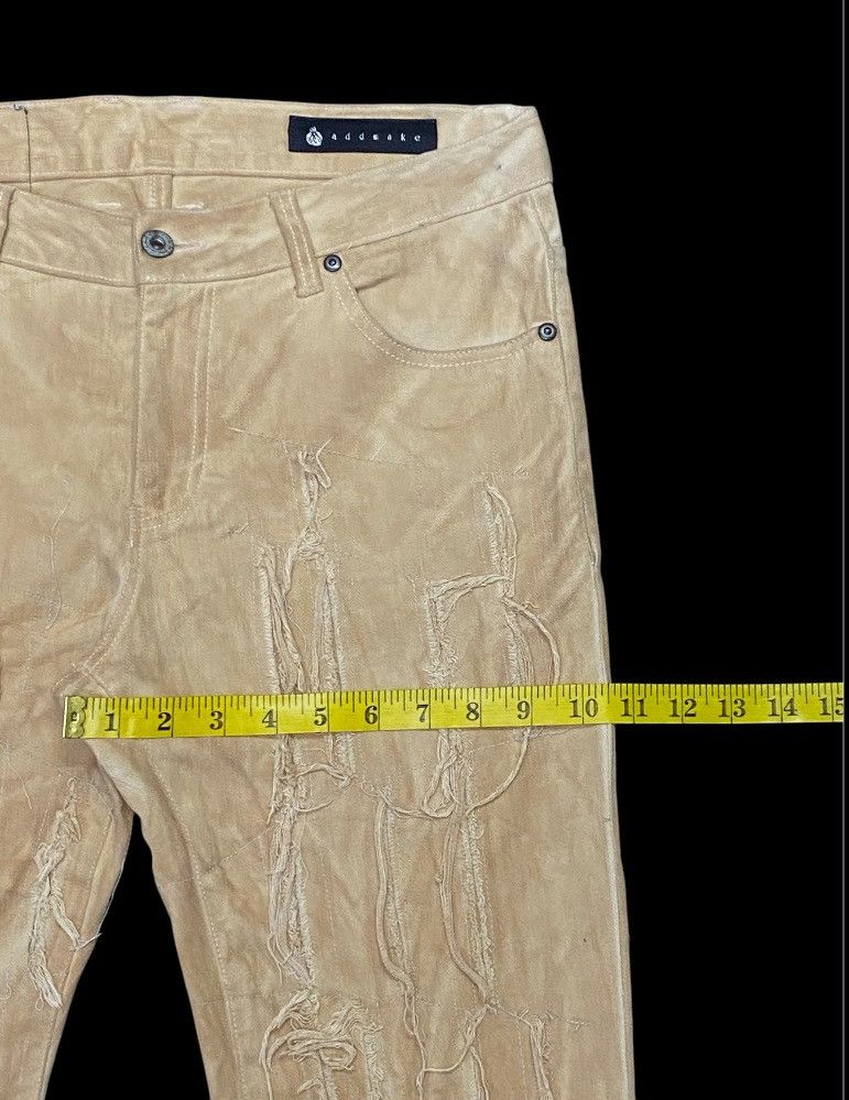 Add × Japanese Brand × Le Grande Bleu (L.G.B.) Add Make Super Striped Destroyed Distressed Cropped Jeans Size US 32 / EU 48 - 18 Thumbnail