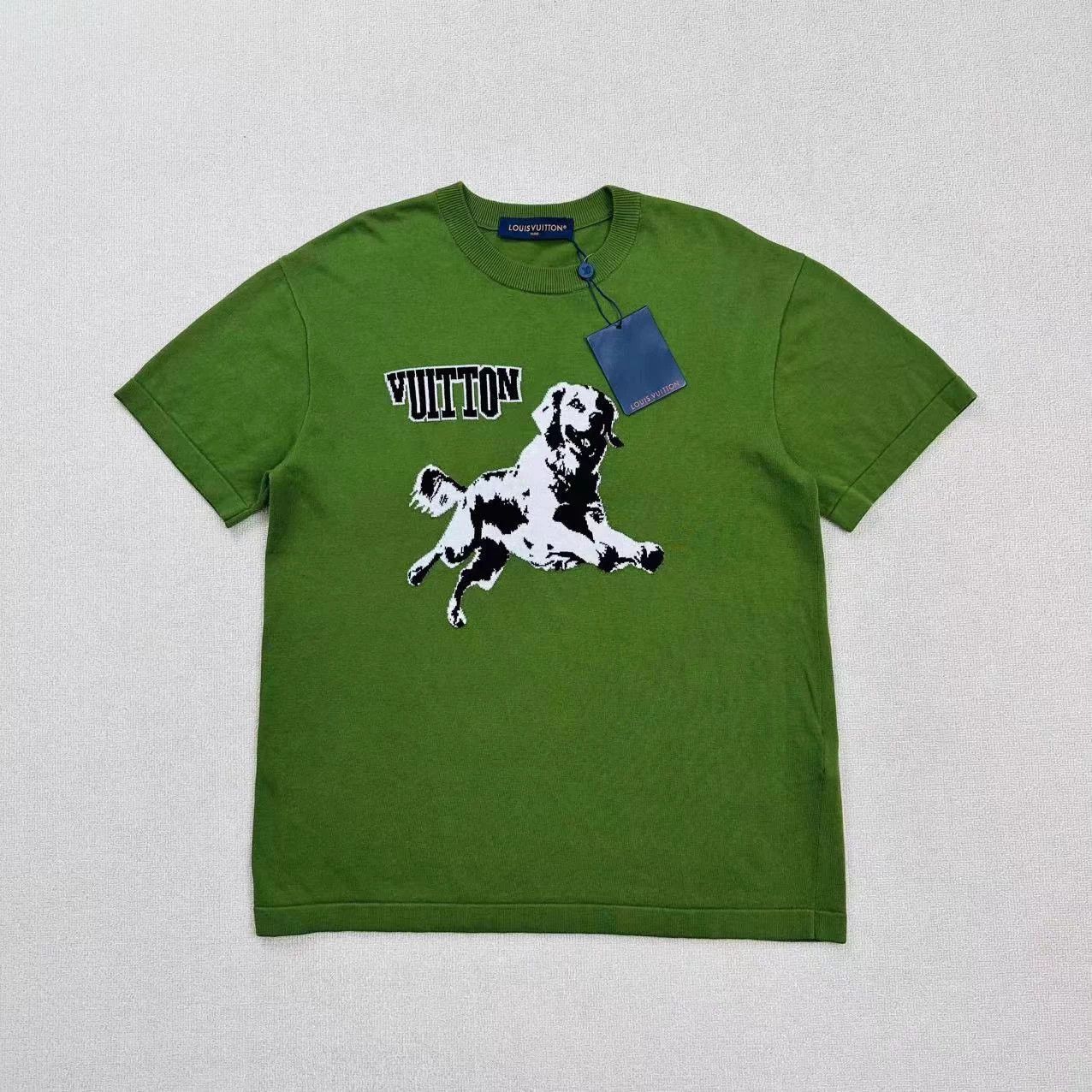 Louis Vuitton LV SS25 Dog Logo Short Tee M Size M / US 6-8 / IT 42-44 - 1 Thumbnail