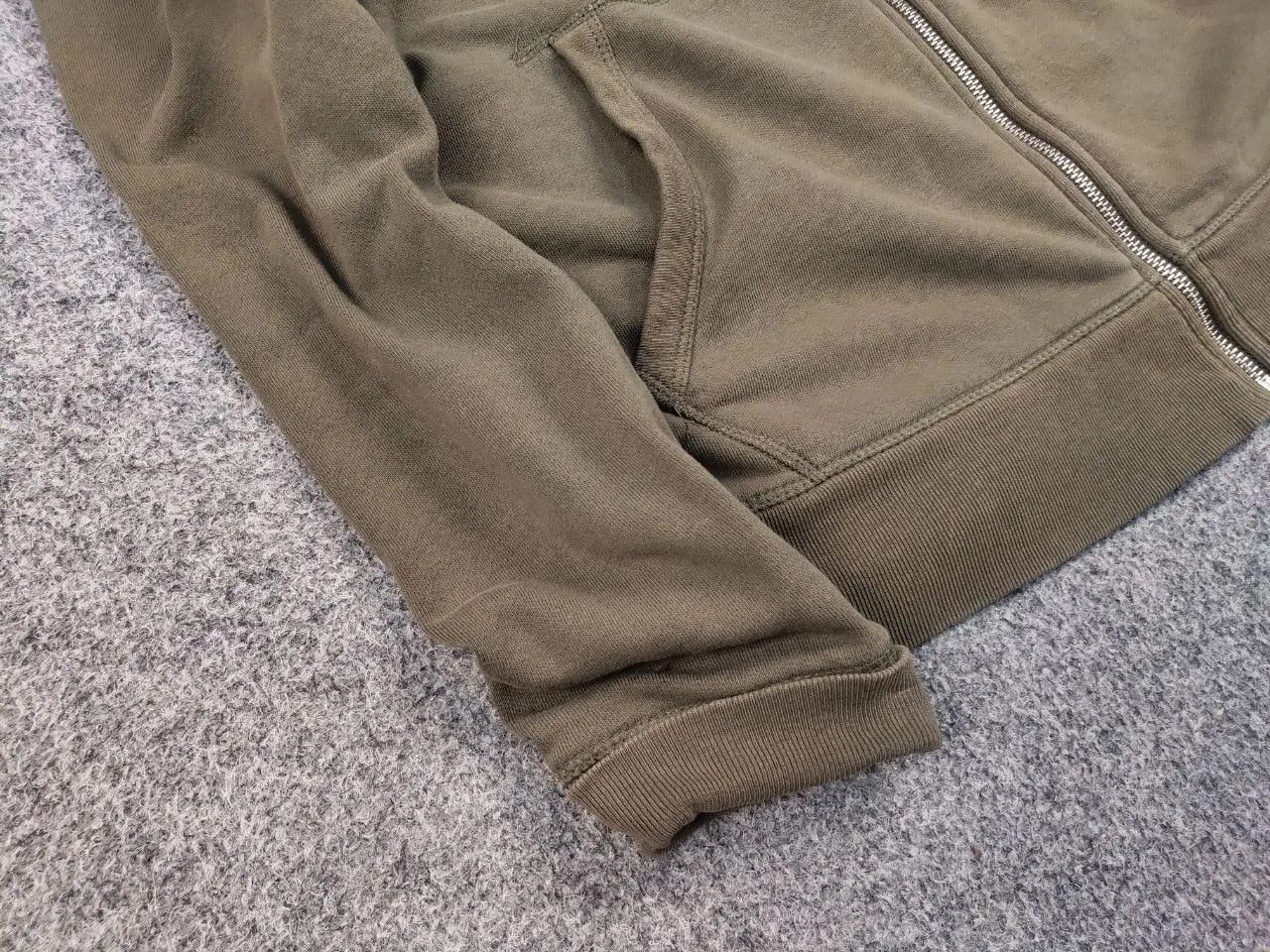Diesel Vintage Diesel Military Logo Green Zip Hoodie Y2K Style Size US L / EU 52-54 / 3 - 9 Thumbnail